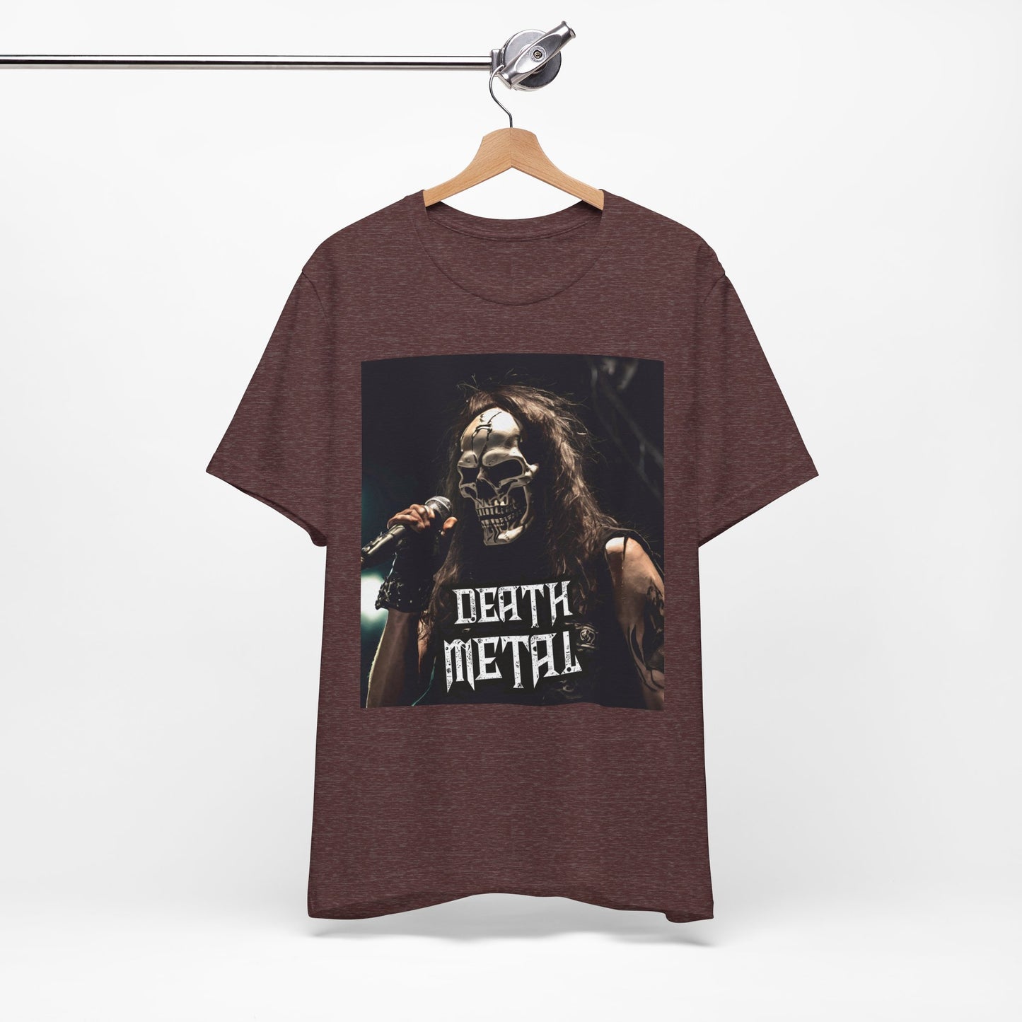 Death Metal - Singer - Unisex Jersey Short Sleeve Tee