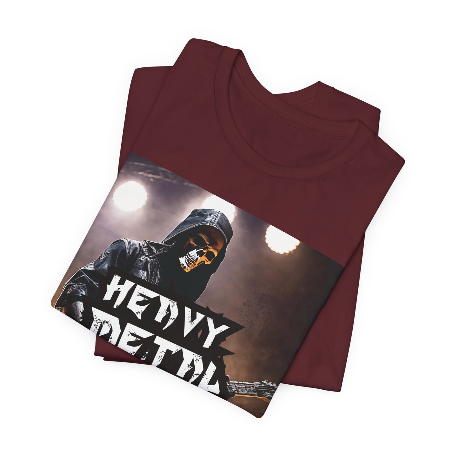 Heavy Metal - Guitar Player - Unisex Jersey Short Sleeve Tee