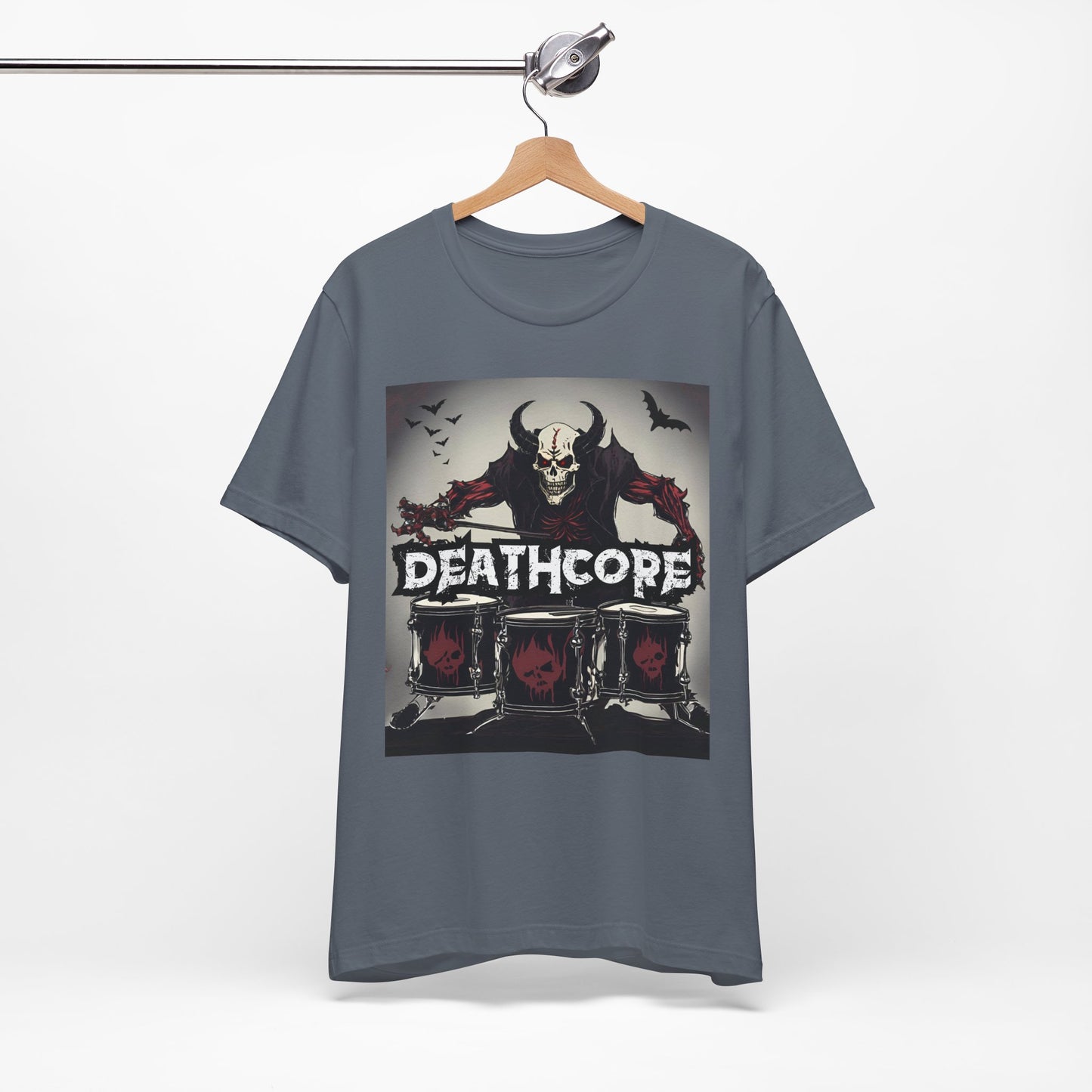 Death Core - Drummer - Unisex Jersey Short Sleeve Tee