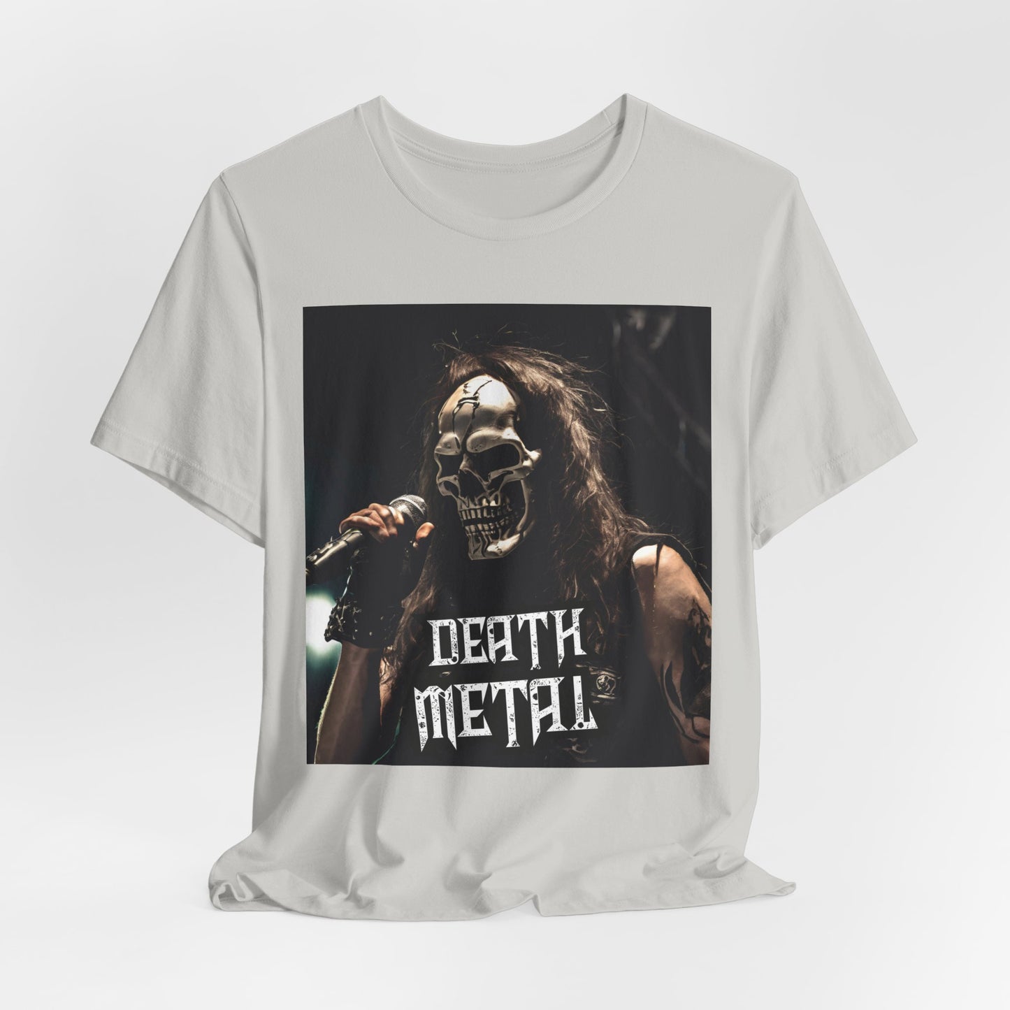 Death Metal - Singer - Unisex Jersey Short Sleeve Tee