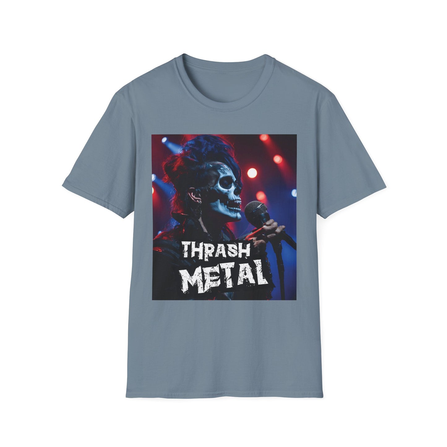 Thrash Metal - Singer - Unisex Softstyle T-Shirt