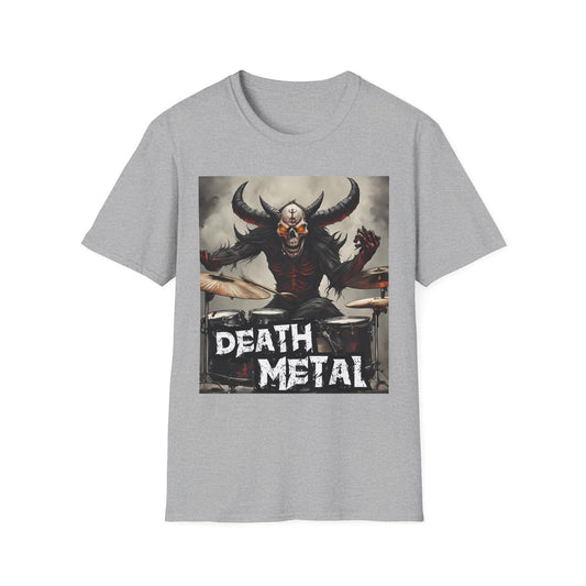 Death Metal - Drummer - Unisex Softstyle T-Shirt