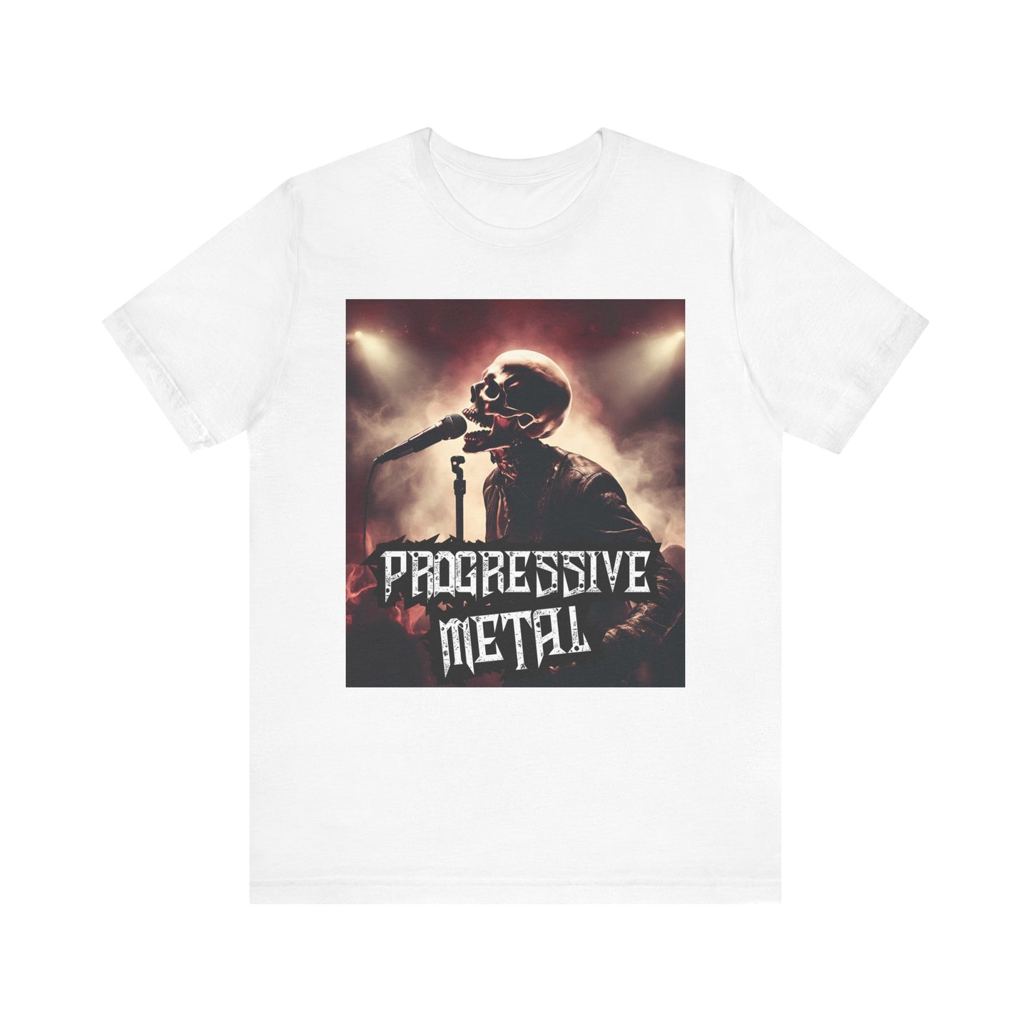 Progressive Metal - Singer - Unisex Jersey Short Sleeve Tee