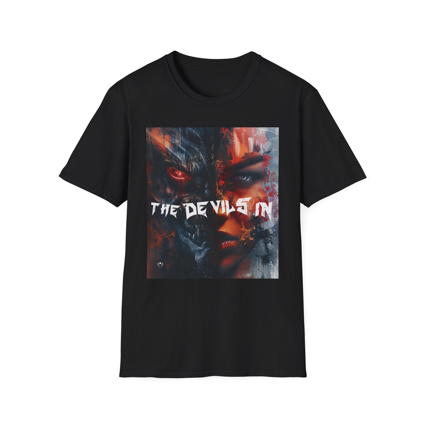 Half Man Half Beast - The Devils in - Unisex Softstyle T-Shirt