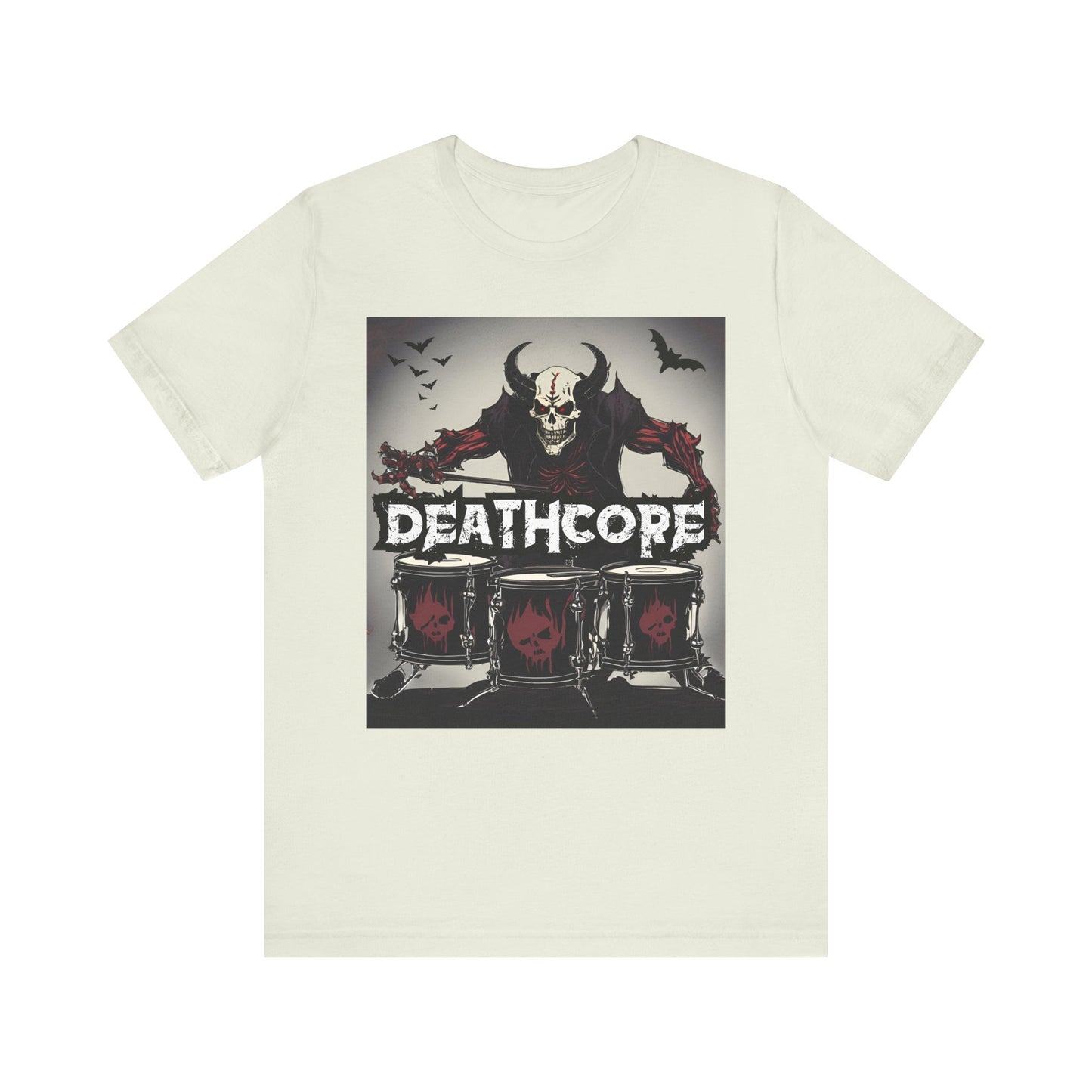 Death Core - Drummer - Unisex Jersey Short Sleeve Tee