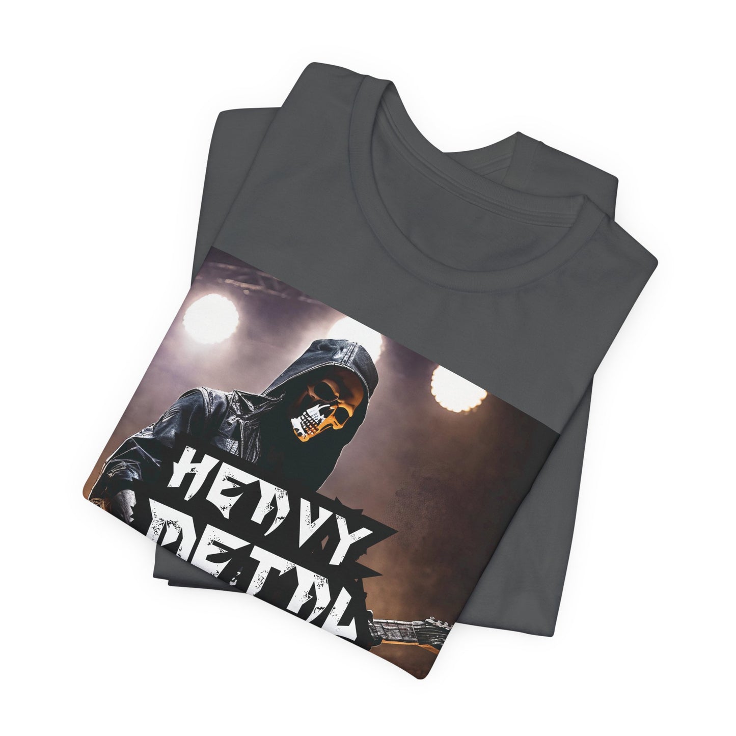 Heavy Metal - Guitar Player - Unisex Jersey Short Sleeve Tee