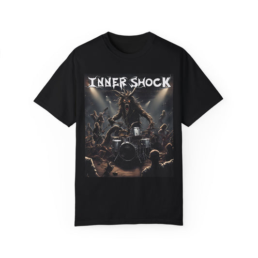 Inner Shock - Monster Band - Unisex Garment-Dyed T-shirt