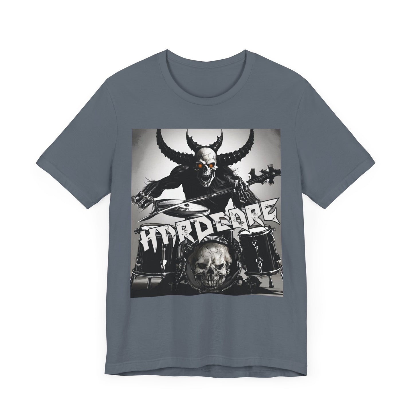 Hardcore - Drummer - Unisex Jersey Short Sleeve Tee