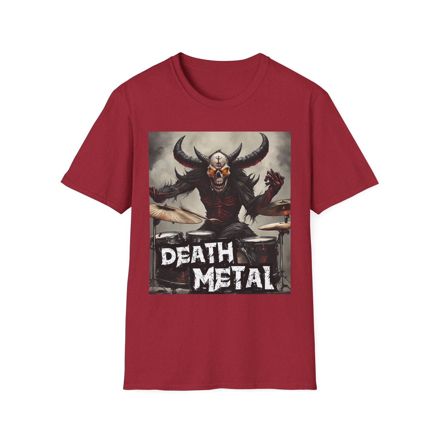 Death Metal - Drummer - Unisex Softstyle T-Shirt