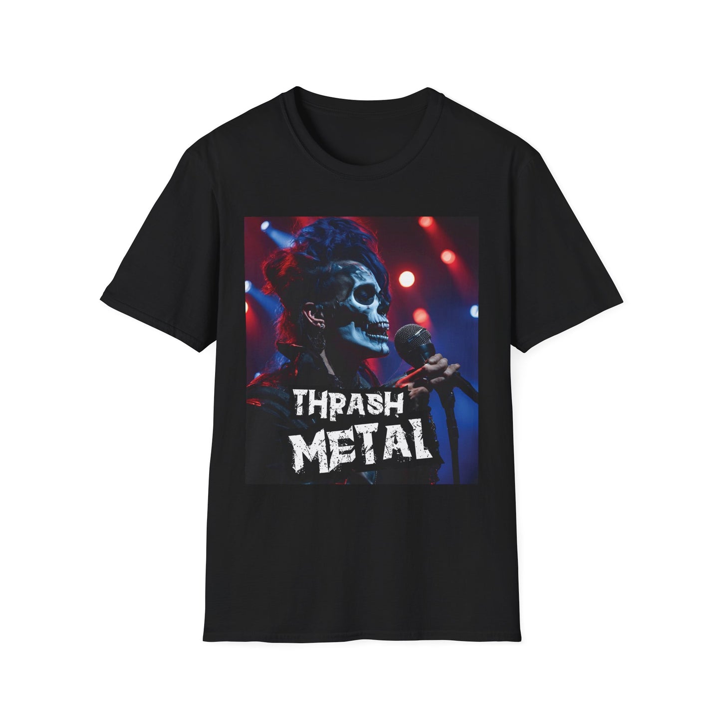 Thrash Metal - Singer - Unisex Softstyle T-Shirt