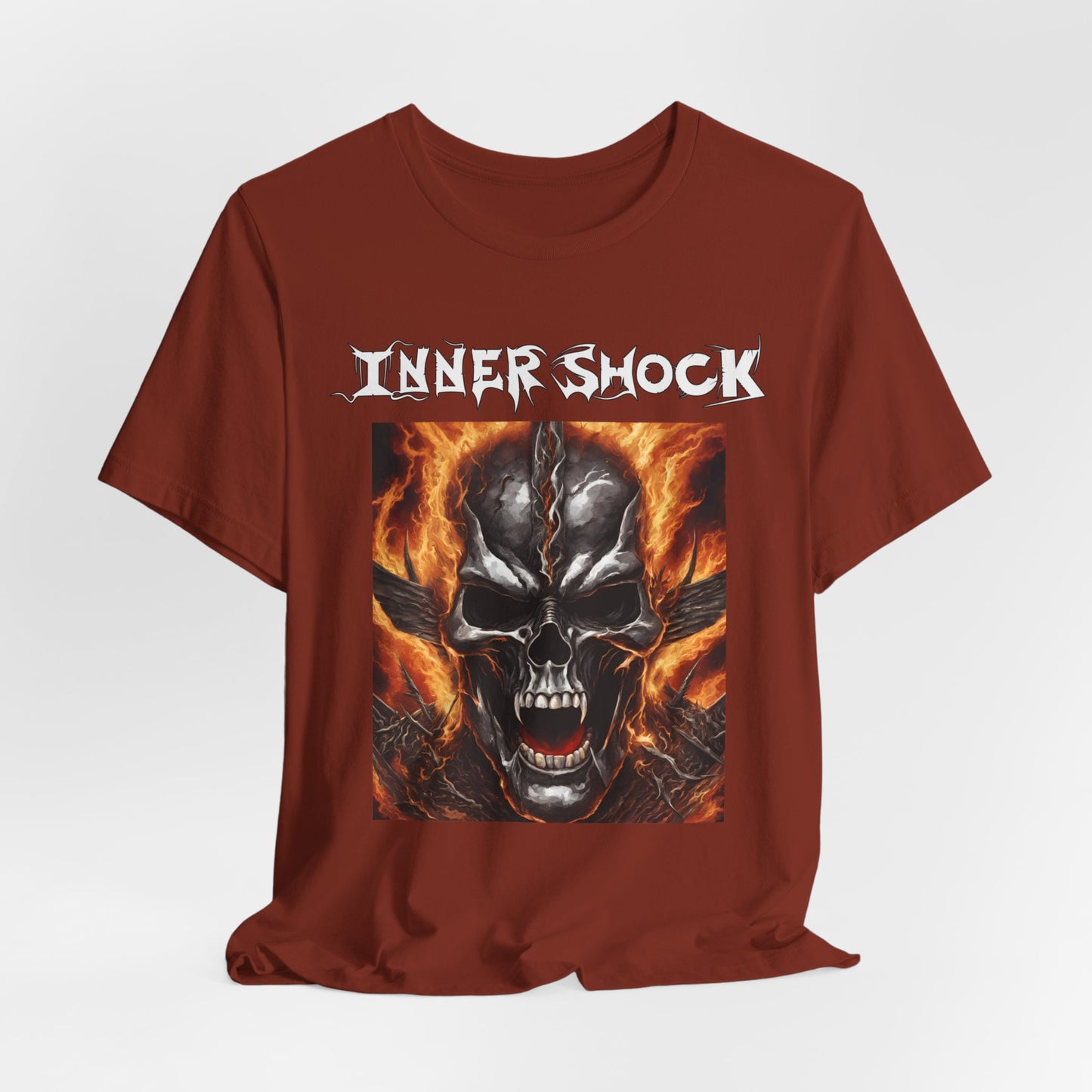 Inner Shock - Skull Face - Unisex Jersey Short Sleeve Tee