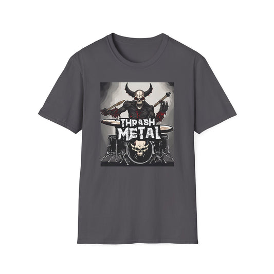 Thrash Metal - Drummer - Unisex Softstyle T-Shirt