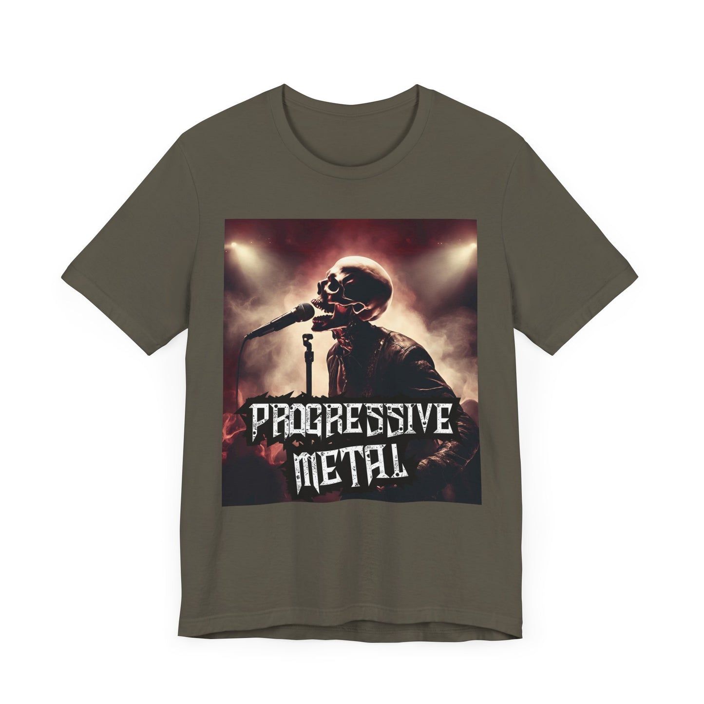 Progressive Metal - Singer - Unisex Jersey Short Sleeve Tee