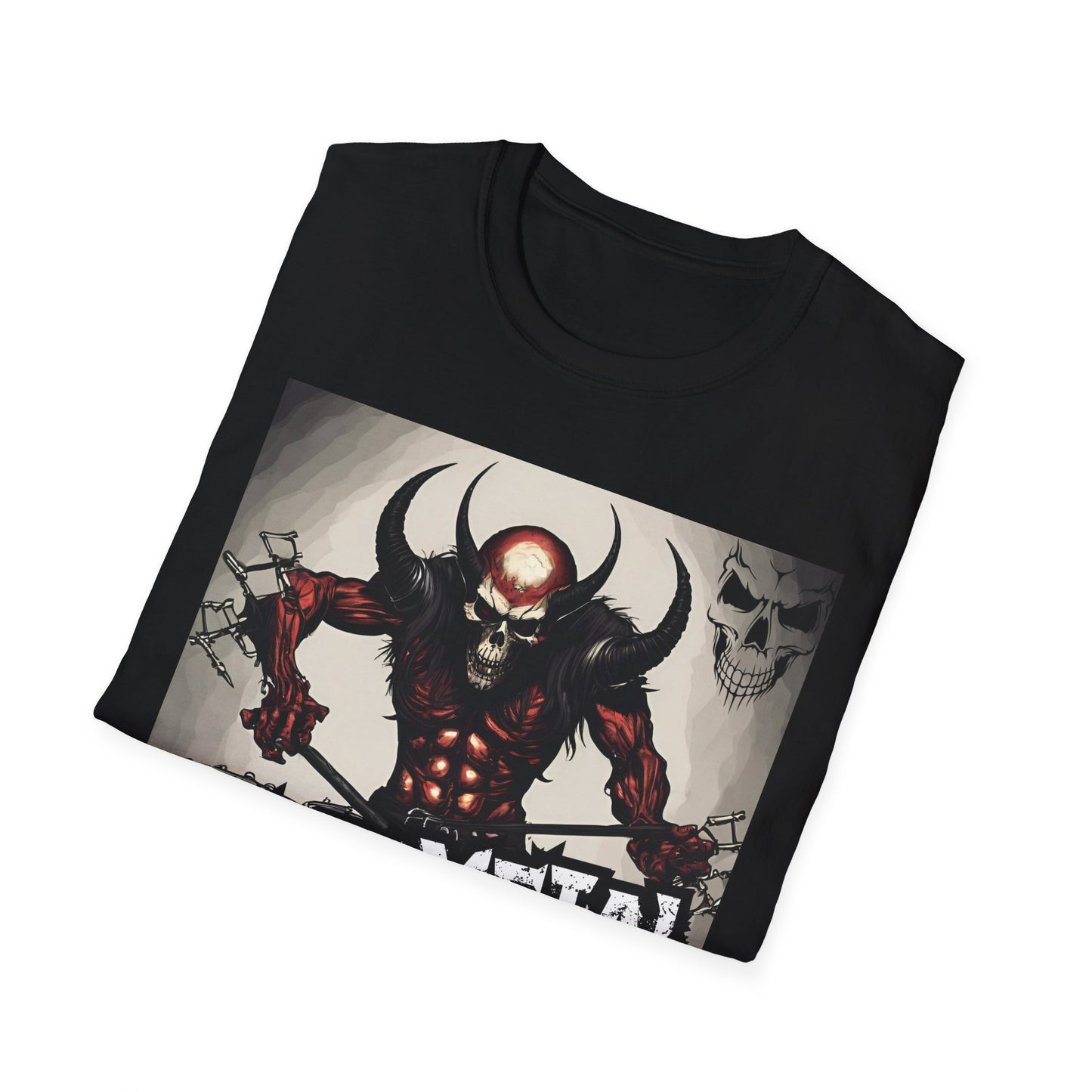 Heavy Metal - Drummer - Unisex Softstyle T-Shirt