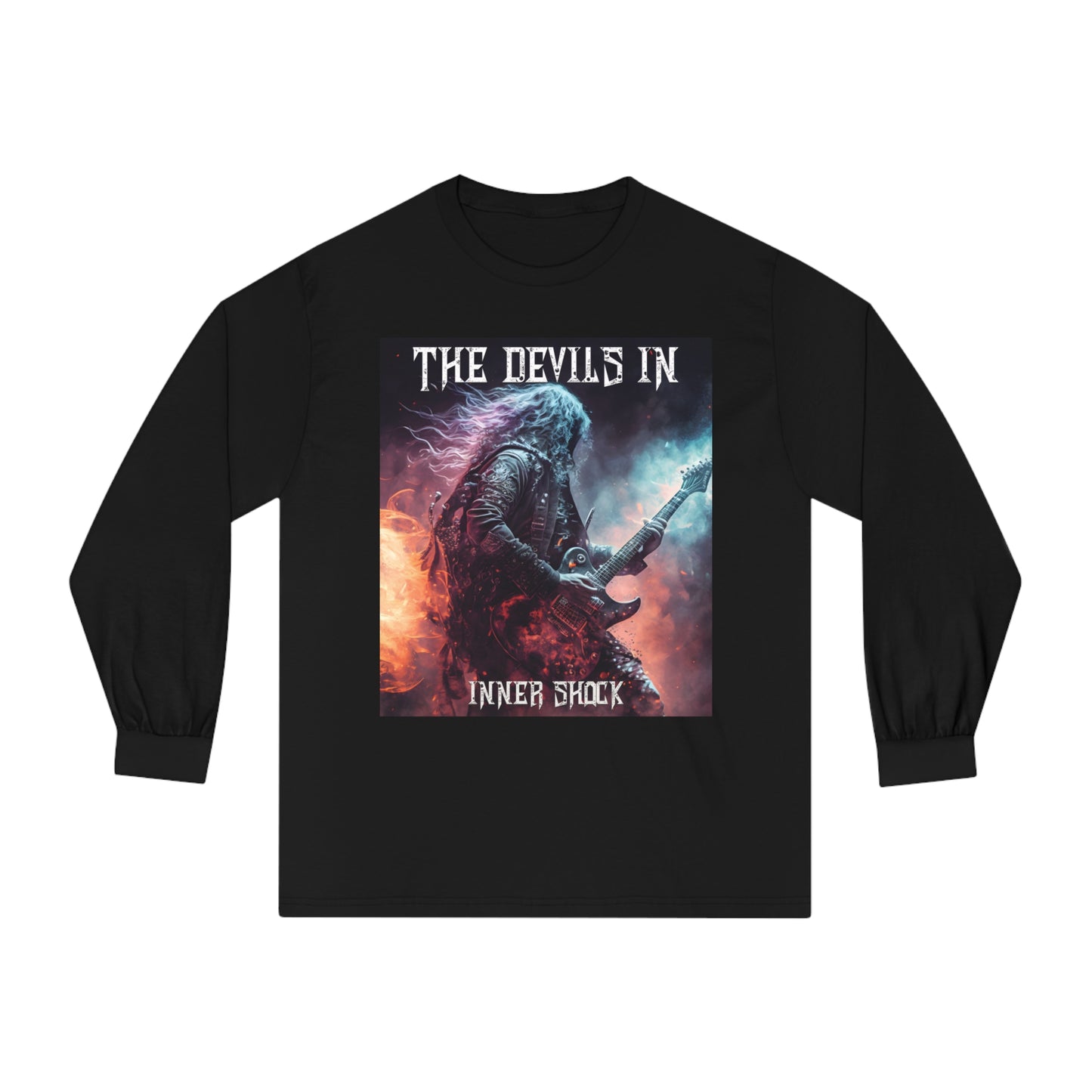 Wild Guitarist - The Devils in Unisex Classic Long Sleeve T-Shirt