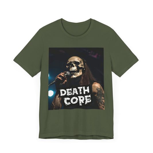 Death Core - Singer - Unisex Jersey Short Sleeve Tee