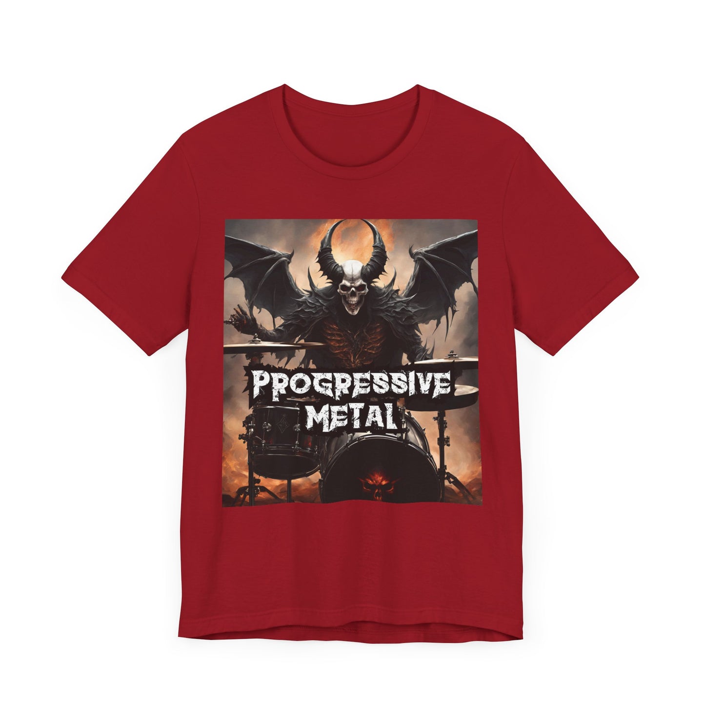 Progressive Metal - Drummer - Unisex Jersey Short Sleeve Tee