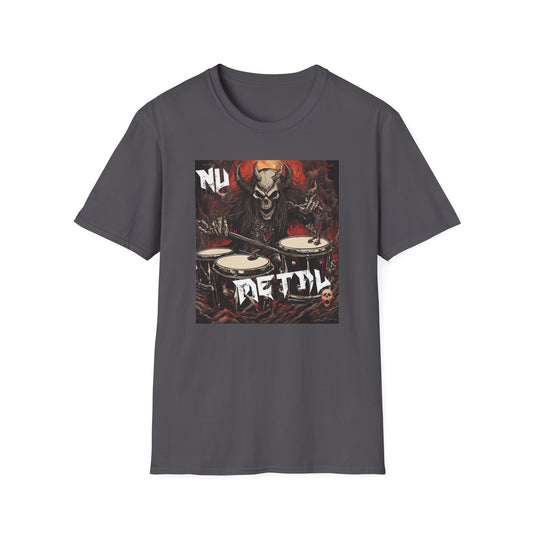 Nu Metal -  Drummer - Unisex Softstyle T-Shirt