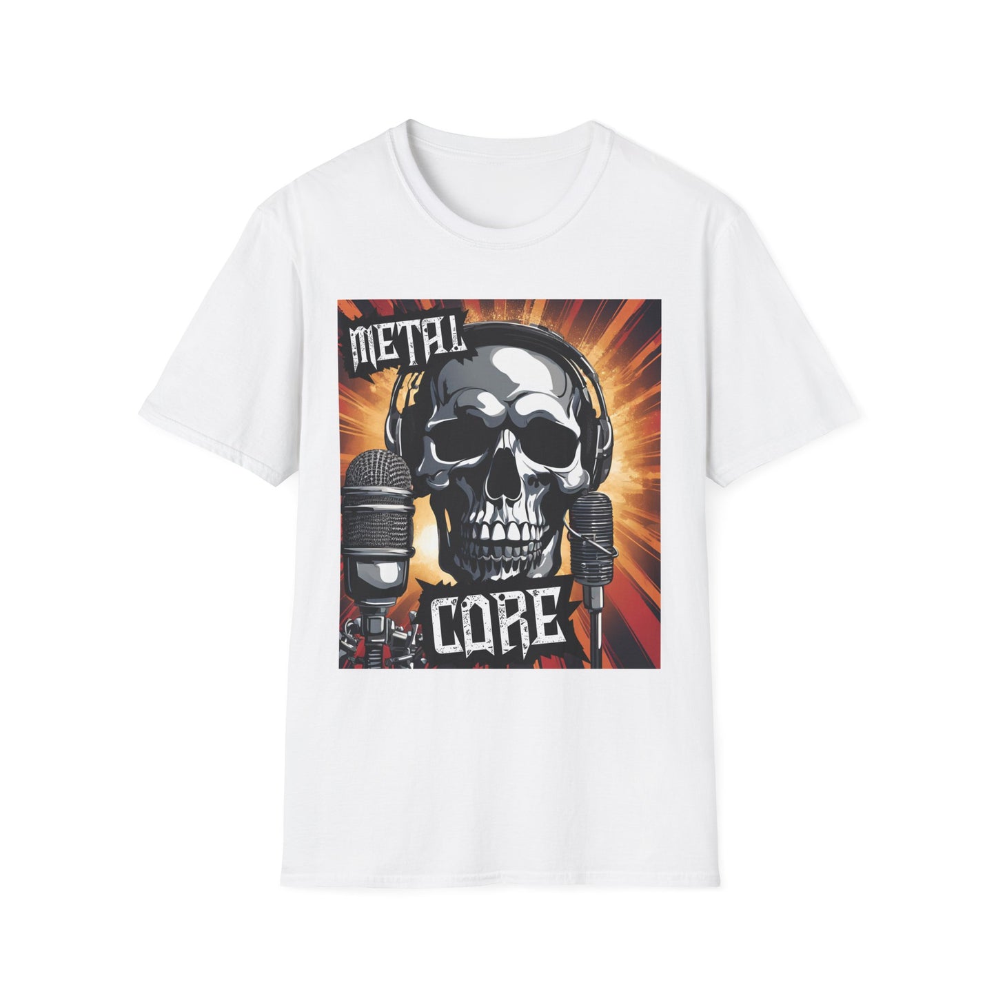 Metal Core - Singer - Unisex Softstyle T-Shirt