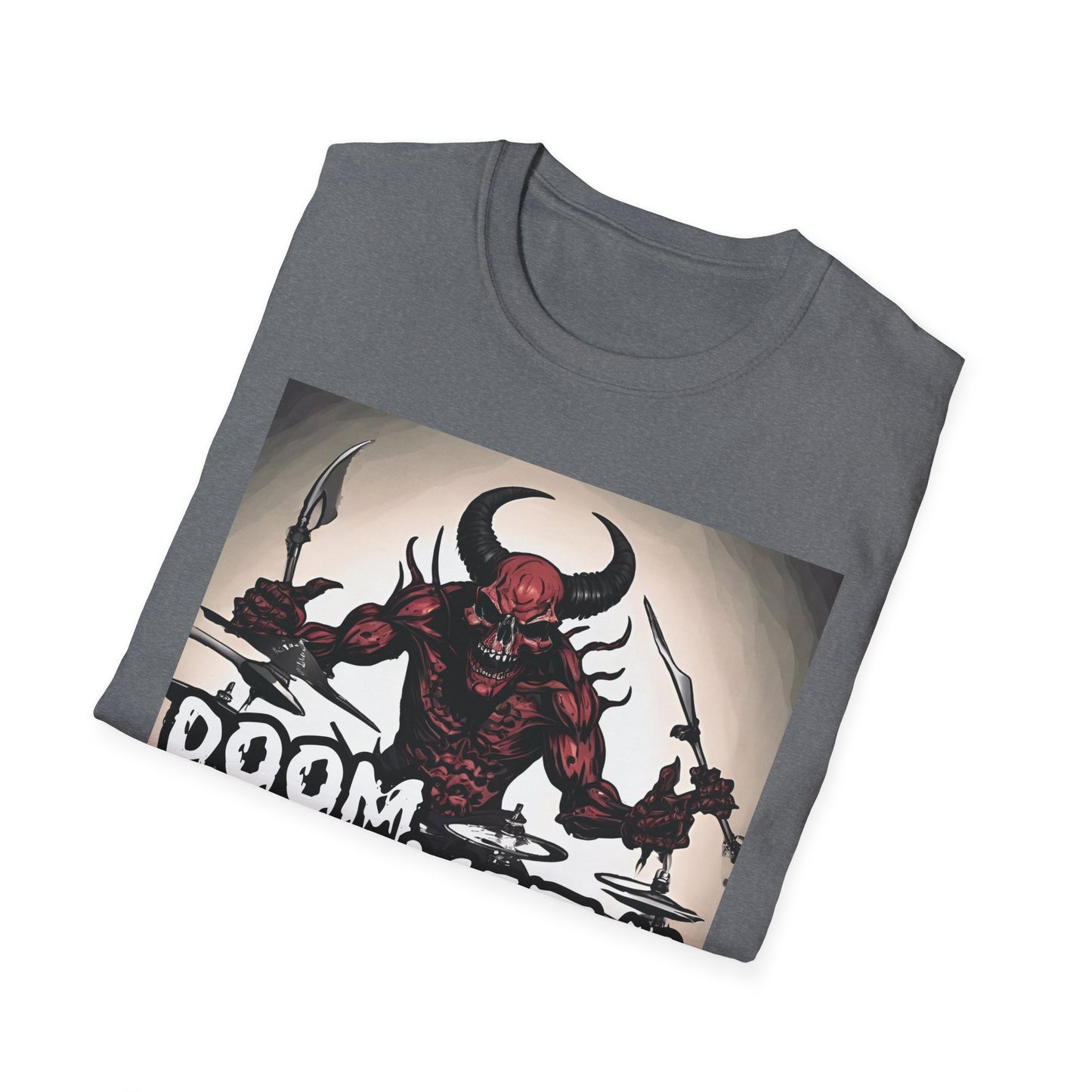 Doom Metal - Drummer - Unisex Softstyle T-Shirt