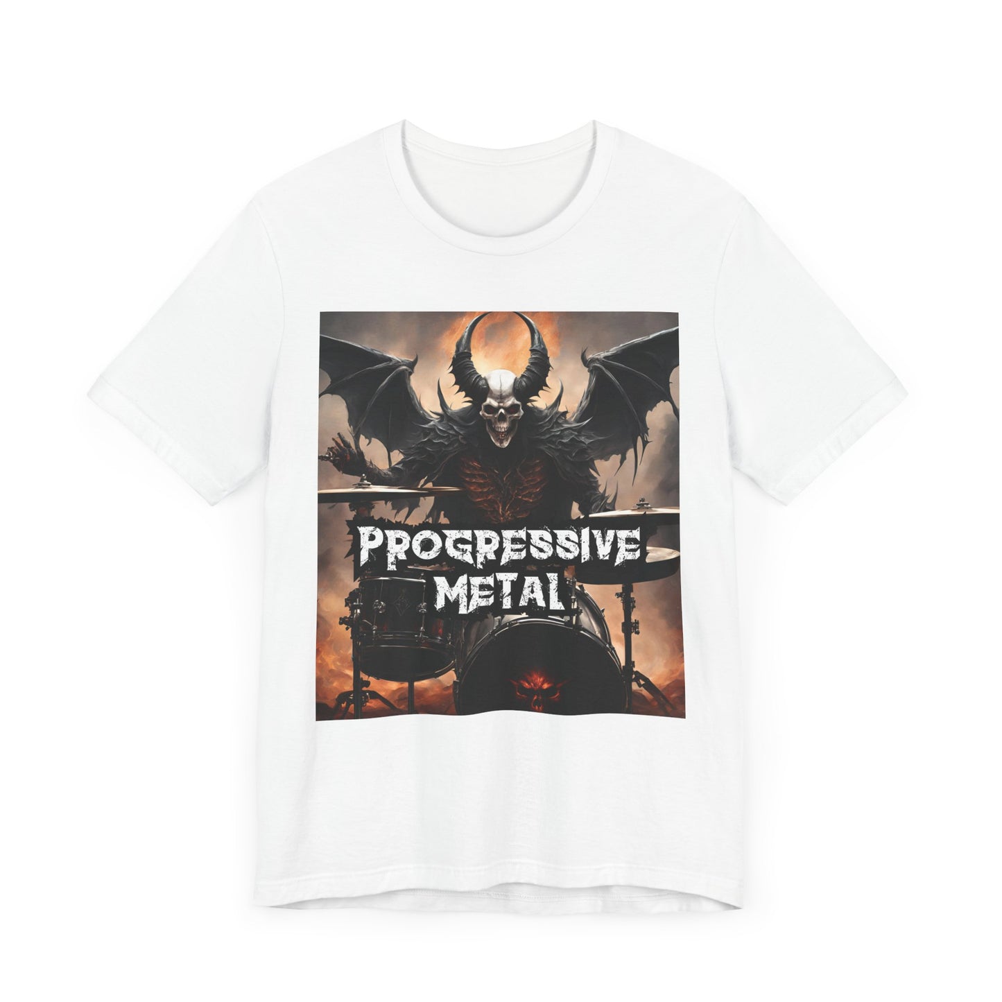 Progressive Metal - Drummer - Unisex Jersey Short Sleeve Tee