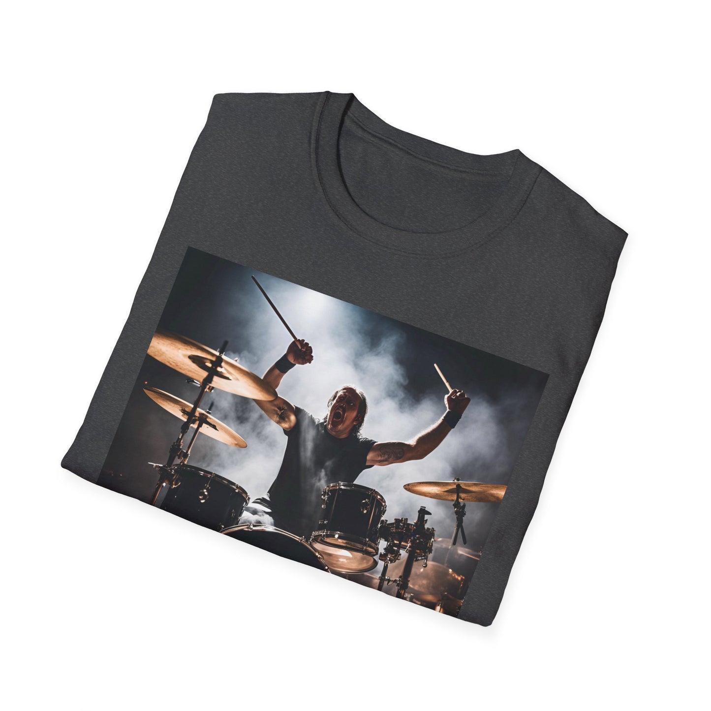 Intensity Drummer - Unisex Softstyle T-Shirt