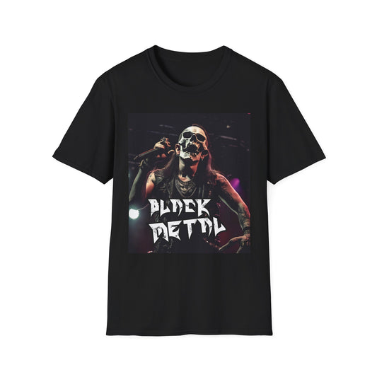 Black Metal - Singer - Unisex Softstyle T-Shirt