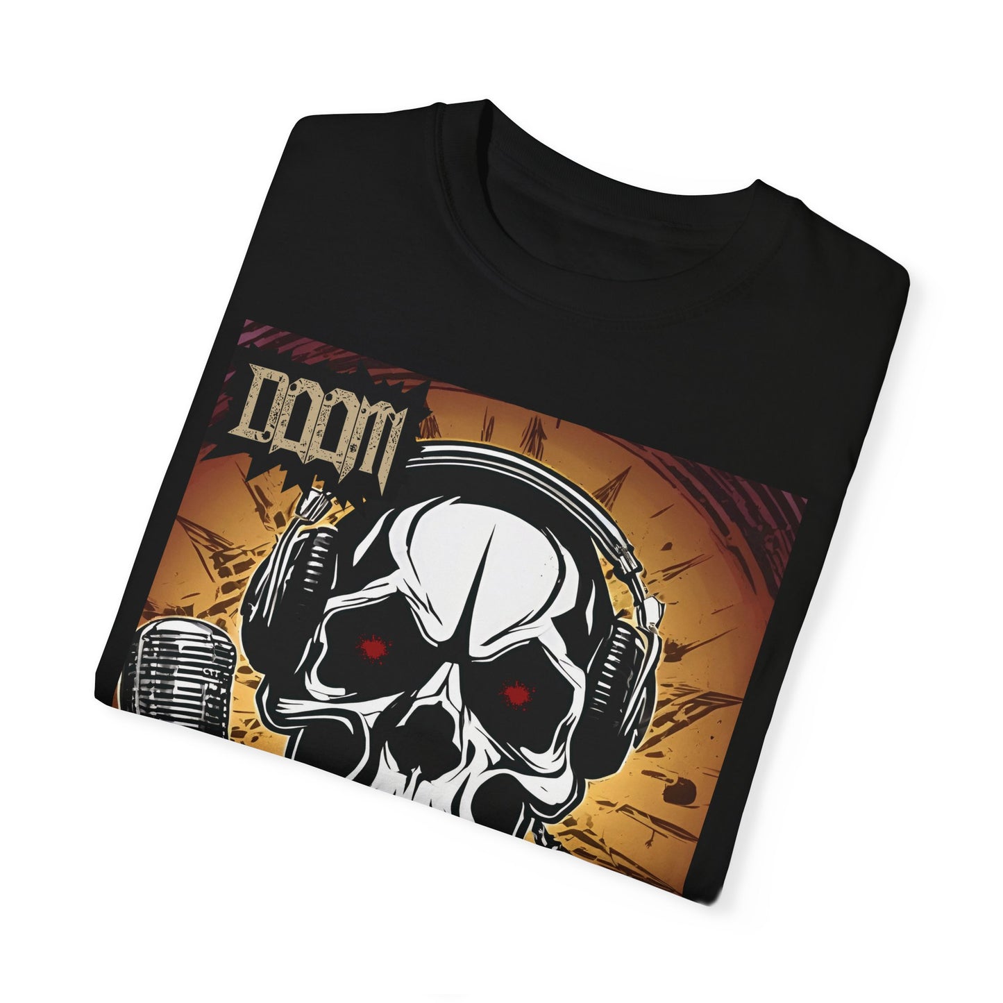 Doom Metal - Singer - Unisex Garment-Dyed T-shirt