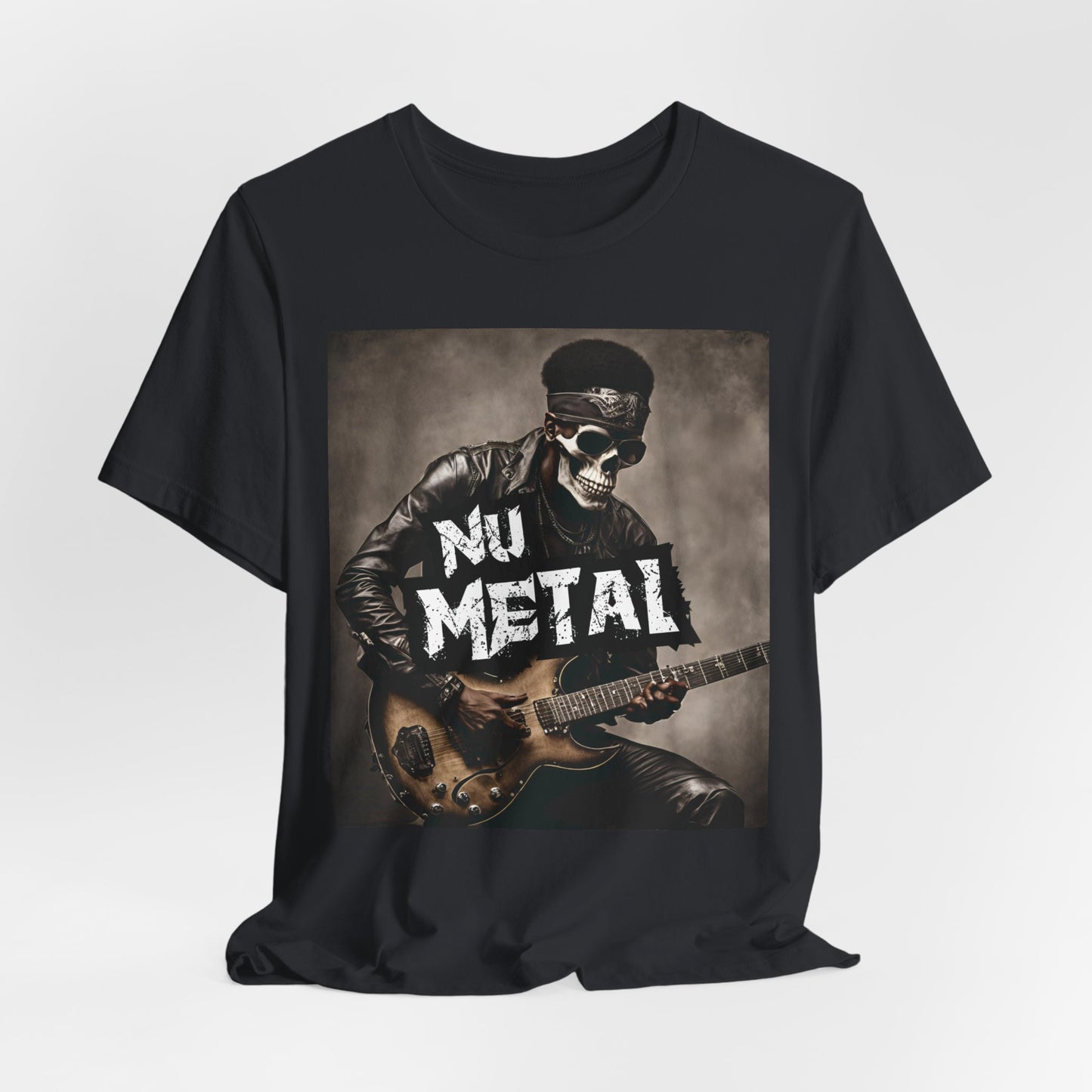 Nu Metal - Guitar Player - Unisex Jersey Short Sleeve Tee