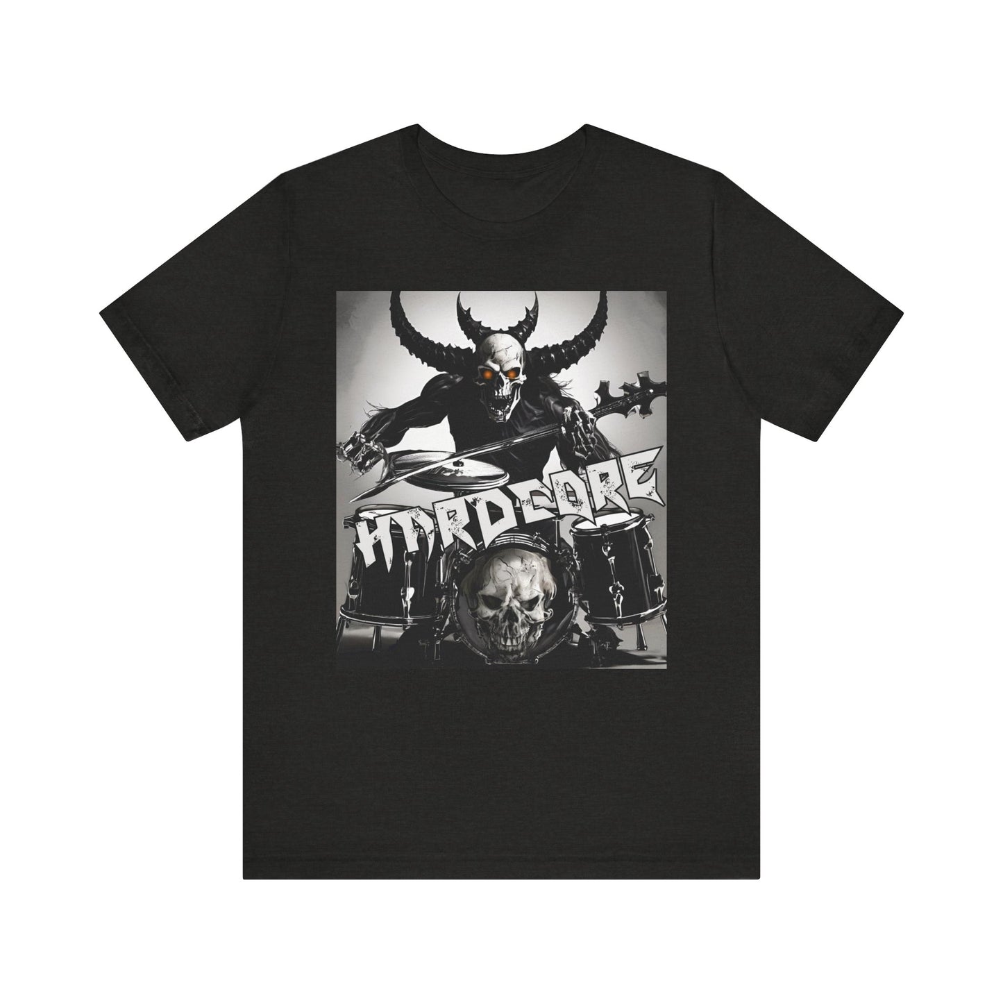 Hardcore - Drummer - Unisex Jersey Short Sleeve Tee