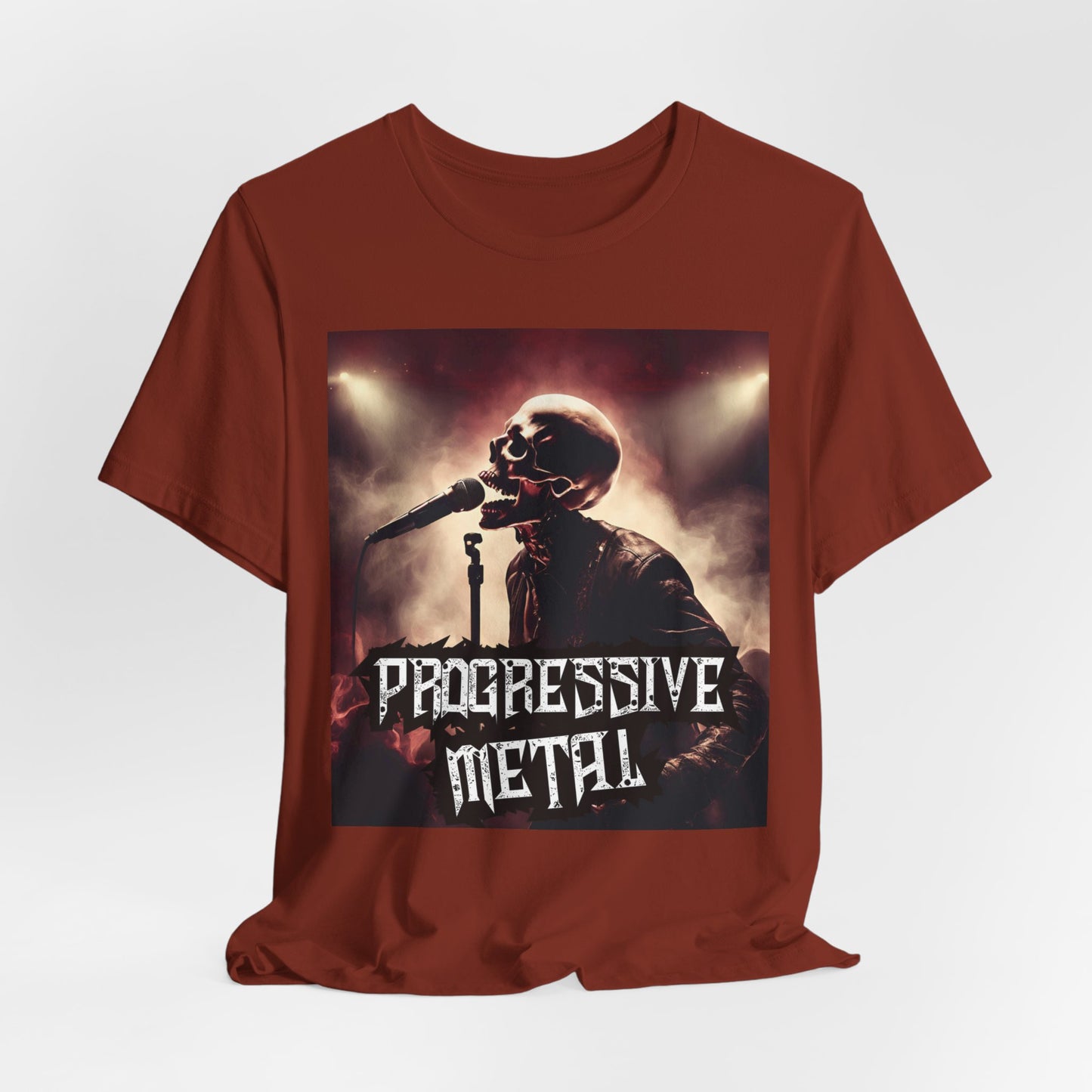 Progressive Metal - Singer - Unisex Jersey Short Sleeve Tee