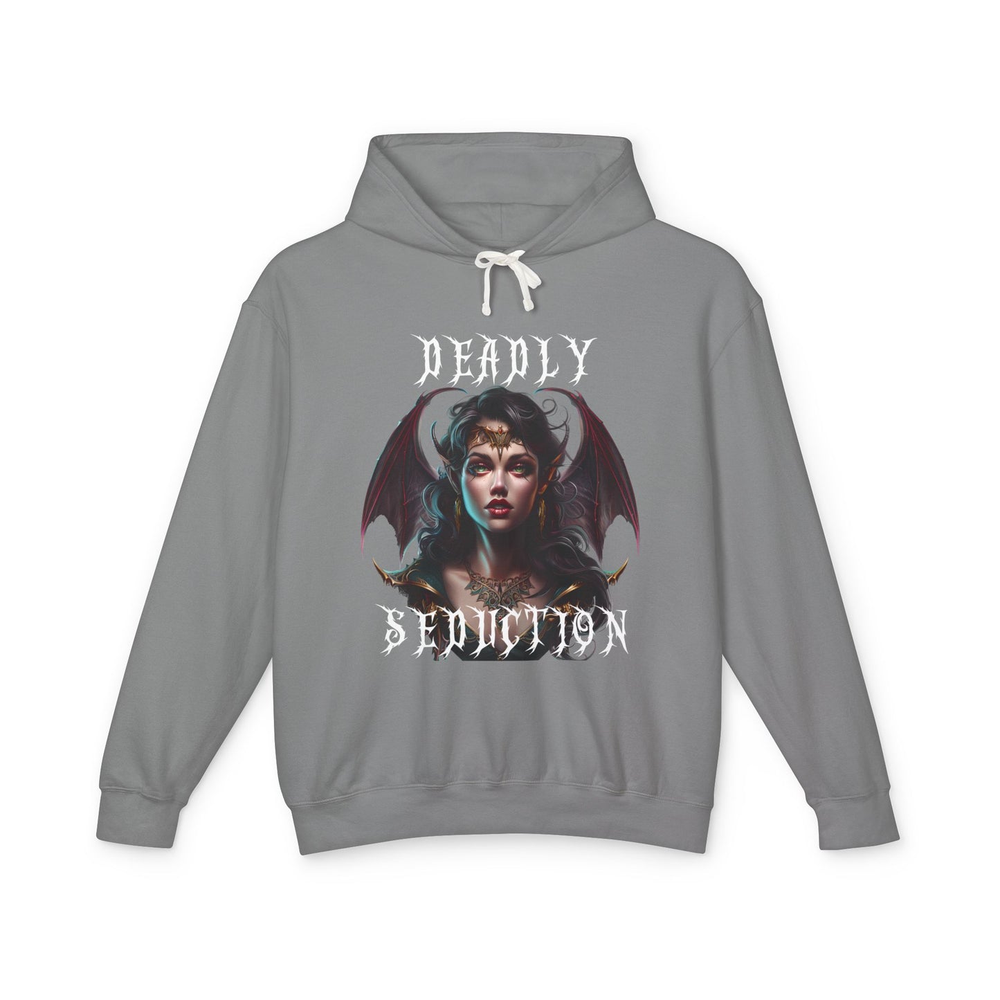 Deadly Seduction - Unisex Lightweight Hooded Sweatshirt