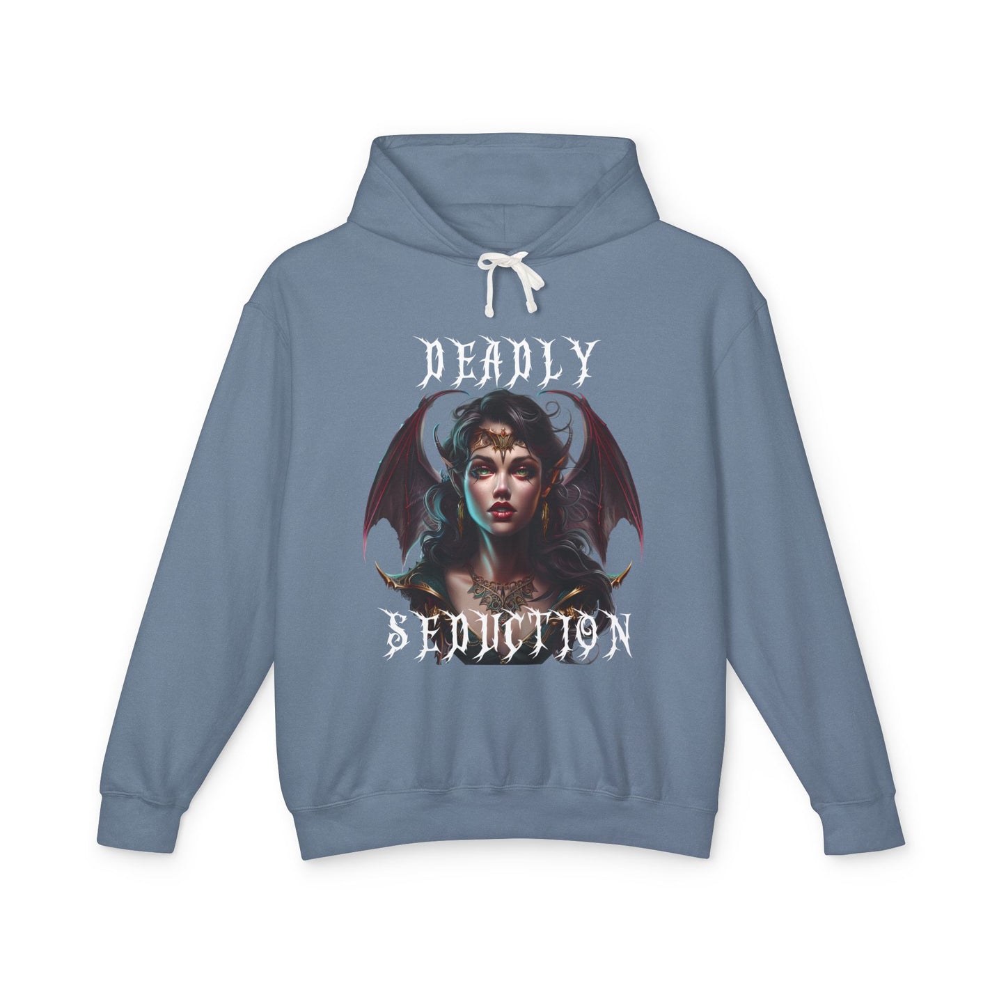 Deadly Seduction - Unisex Lightweight Hooded Sweatshirt