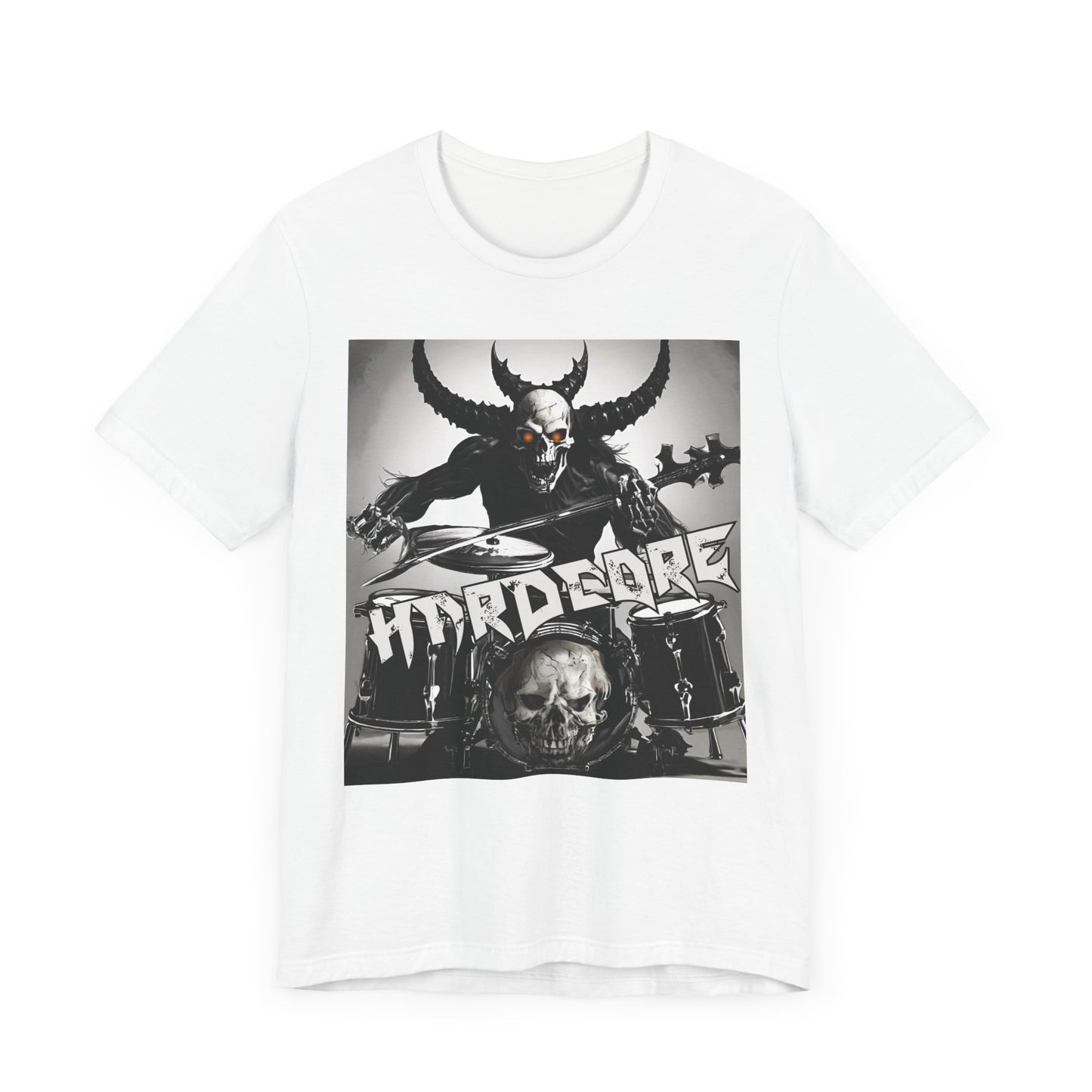 Hardcore - Drummer - Unisex Jersey Short Sleeve Tee