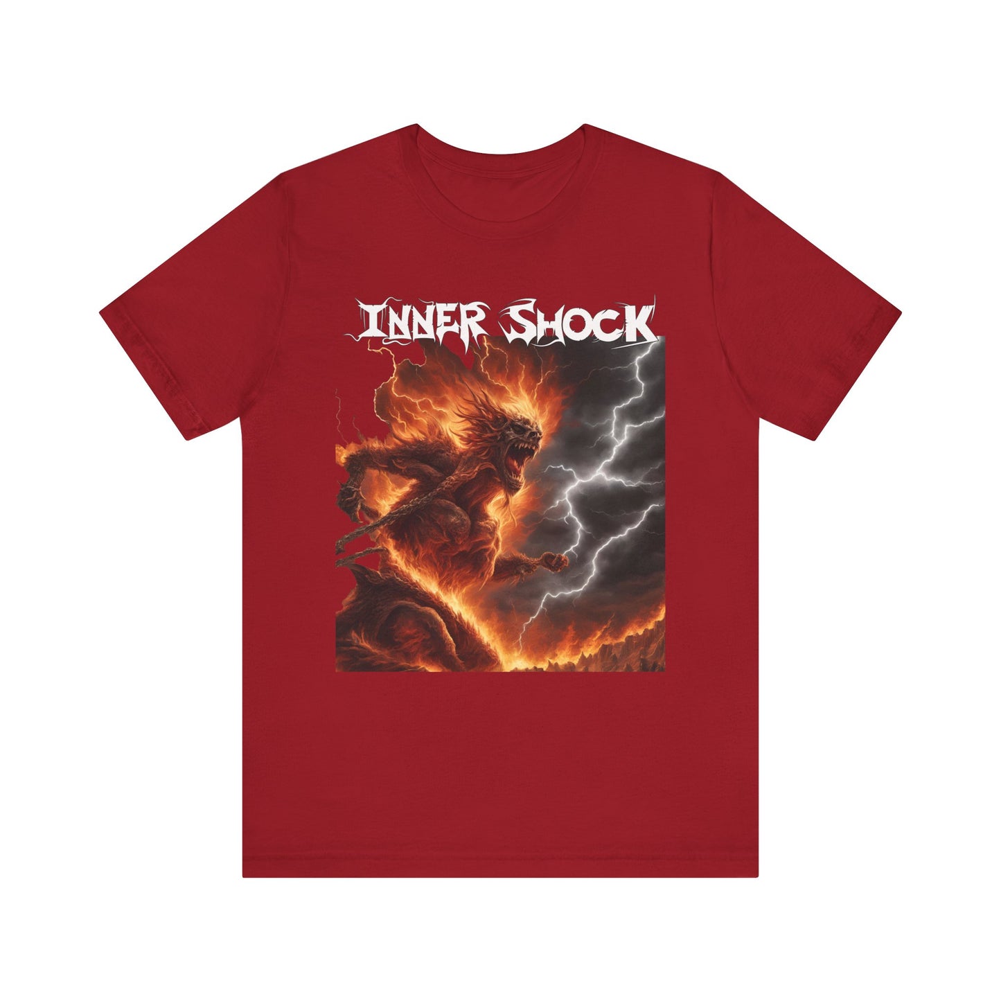 Inner Shock - Monster Beast - Unisex Jersey Short Sleeve Tee