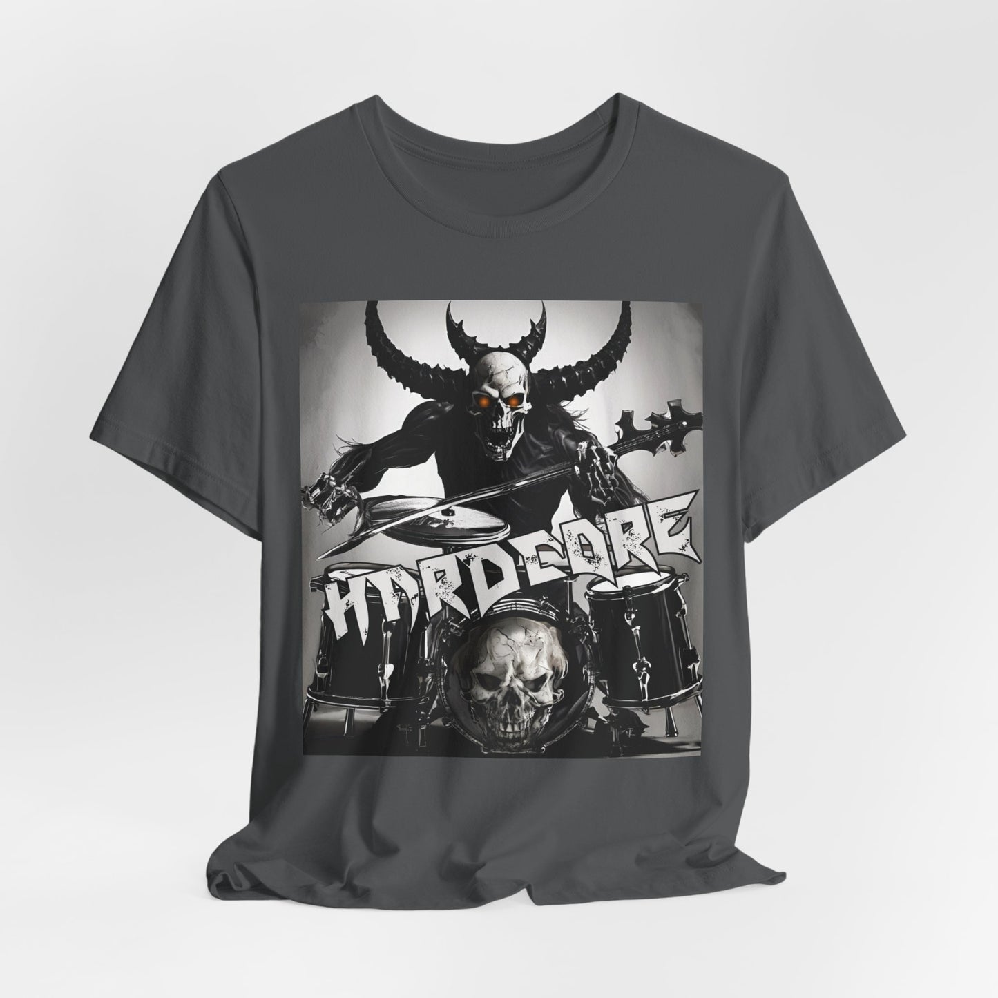 Hardcore - Drummer - Unisex Jersey Short Sleeve Tee