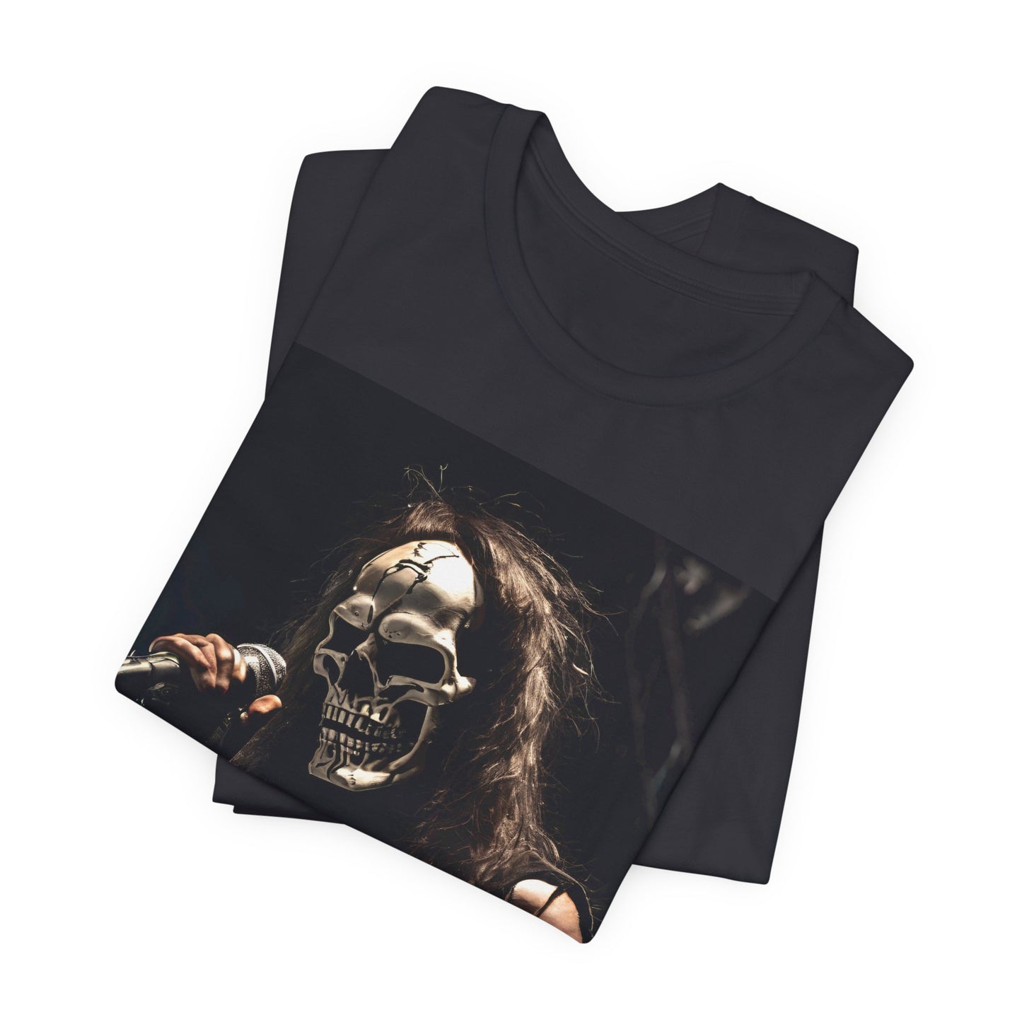 Death Metal - Singer - Unisex Jersey Short Sleeve Tee