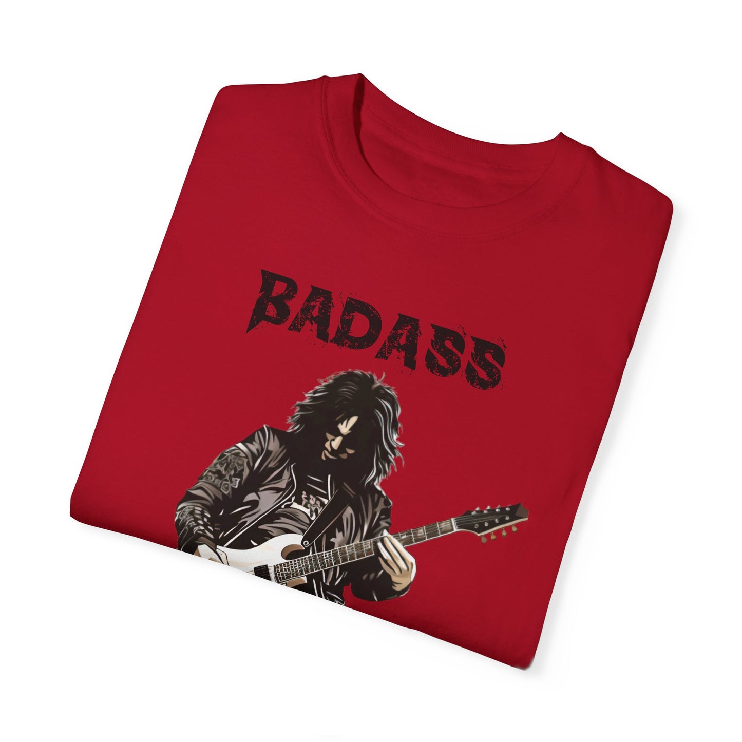 Badass Guitarist - Unisex Garment-Dyed T-shirt