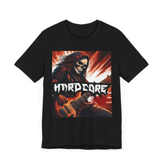 Hardcore - Bass Player - Unisex Jersey Short Sleeve Tee