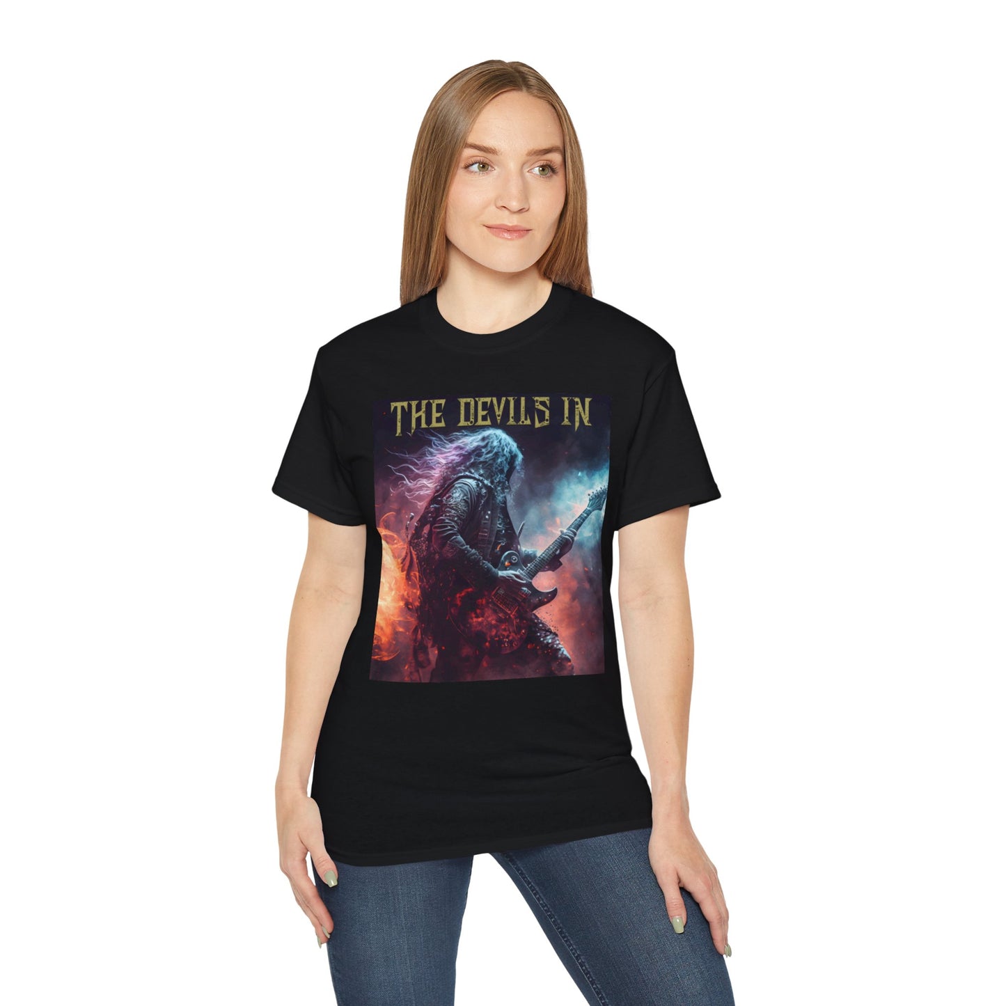 Wild Guitarist- The Devils in - Unisex Ultra Cotton Tee