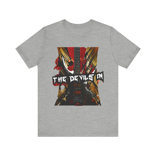 The Devils In - Custom Design - Unisex Jersey Short Sleeve Tee