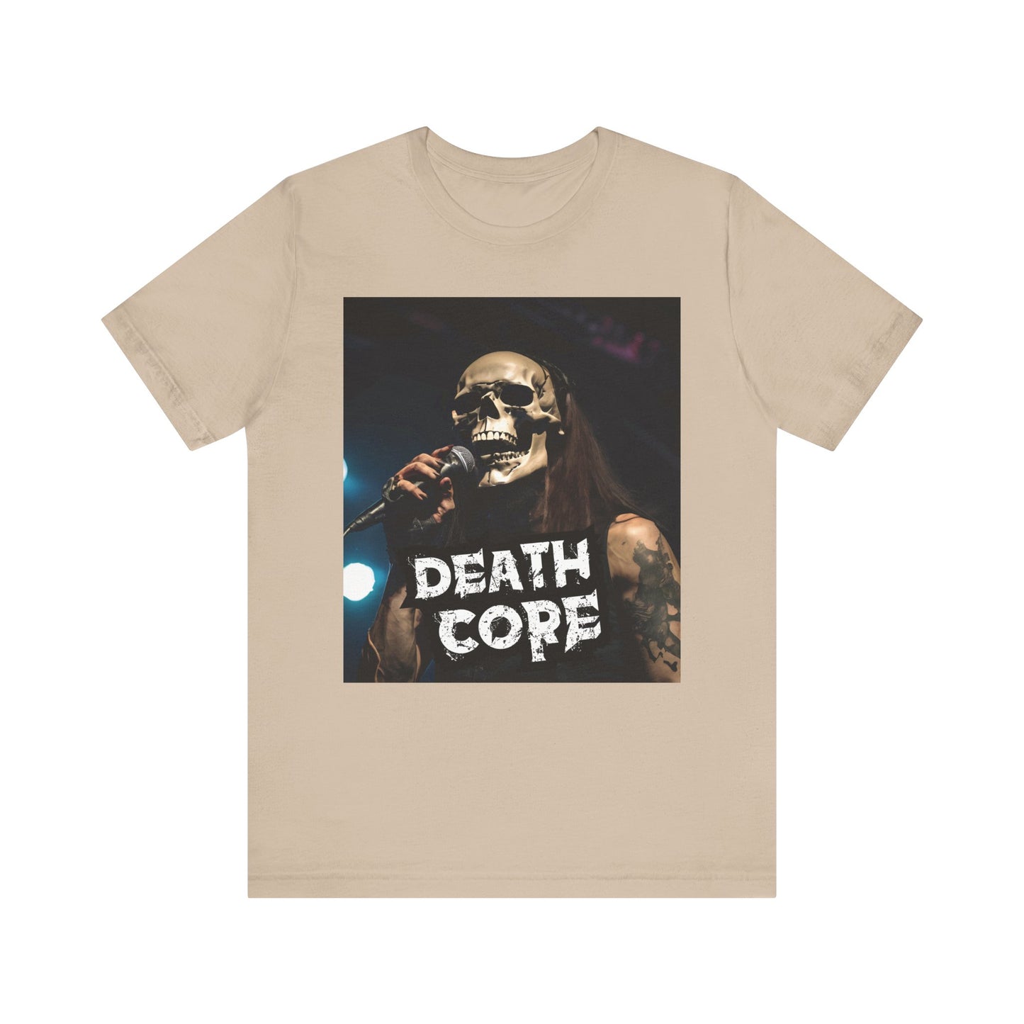 Death Core - Singer - Unisex Jersey Short Sleeve Tee