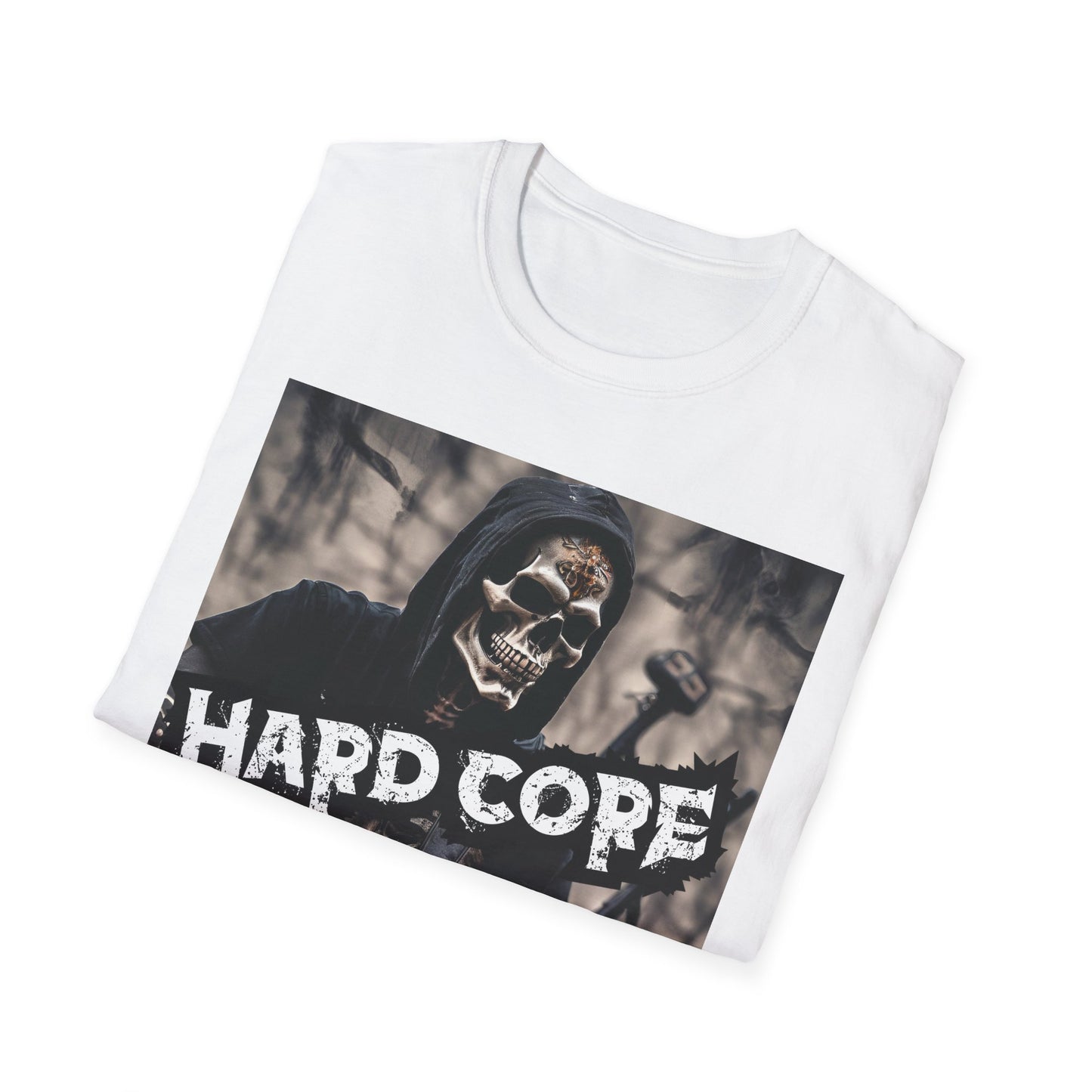 Hardcore - Guitar Player - Unisex Softstyle T-Shirt