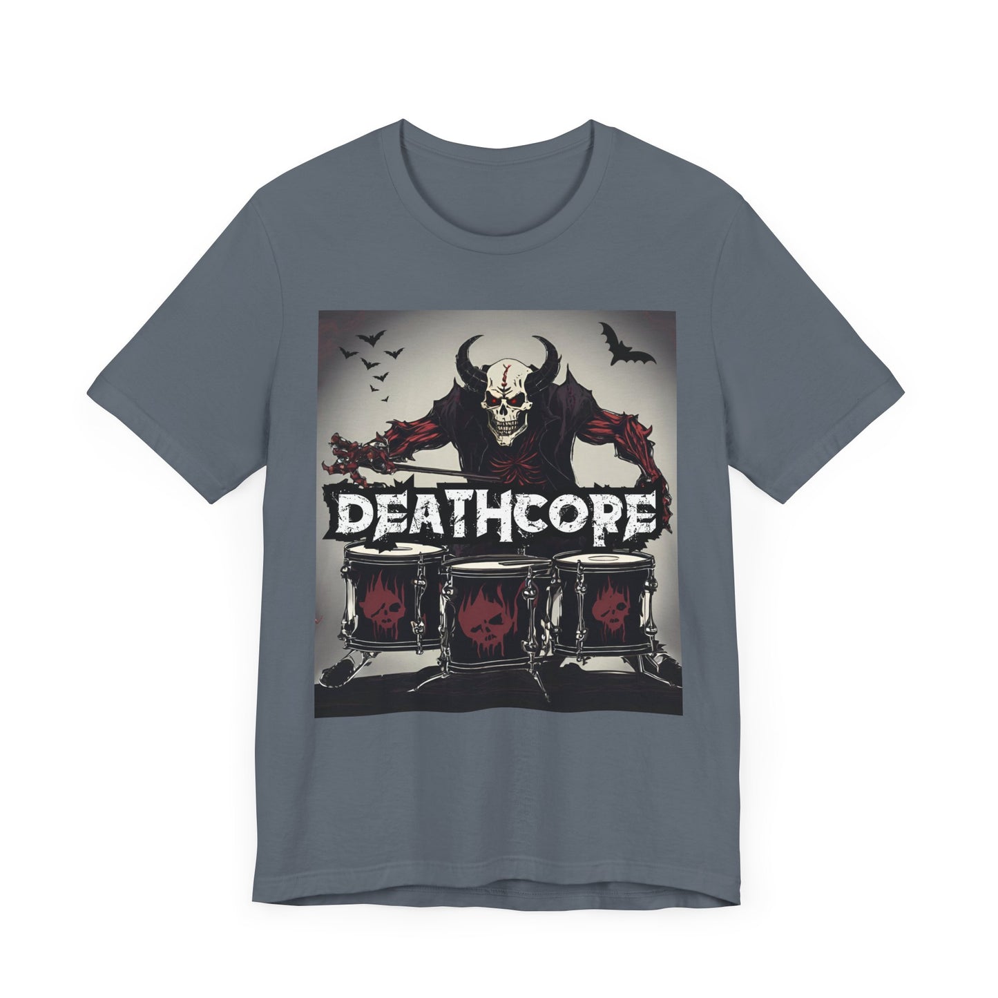 Death Core - Drummer - Unisex Jersey Short Sleeve Tee