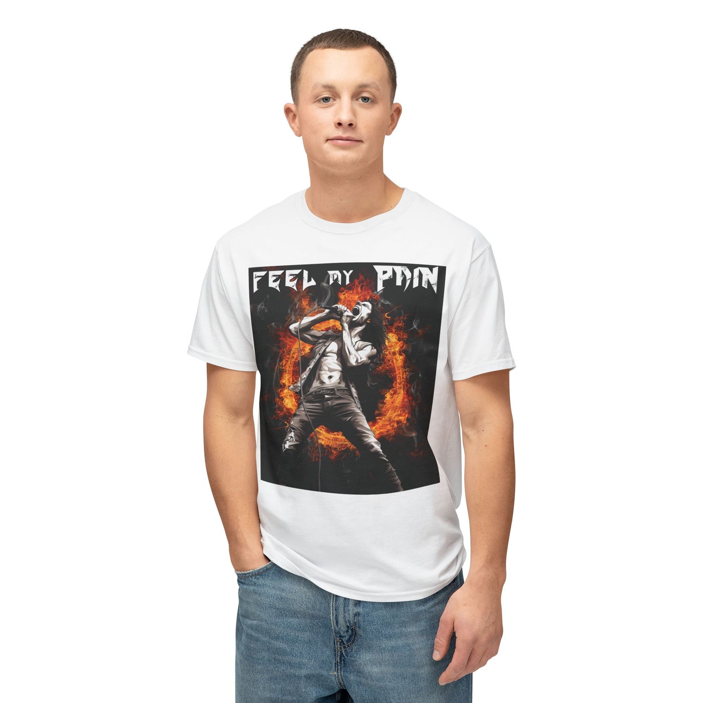 Feel My Pain - Singer - Unisex HD Cotton™ T-shirt