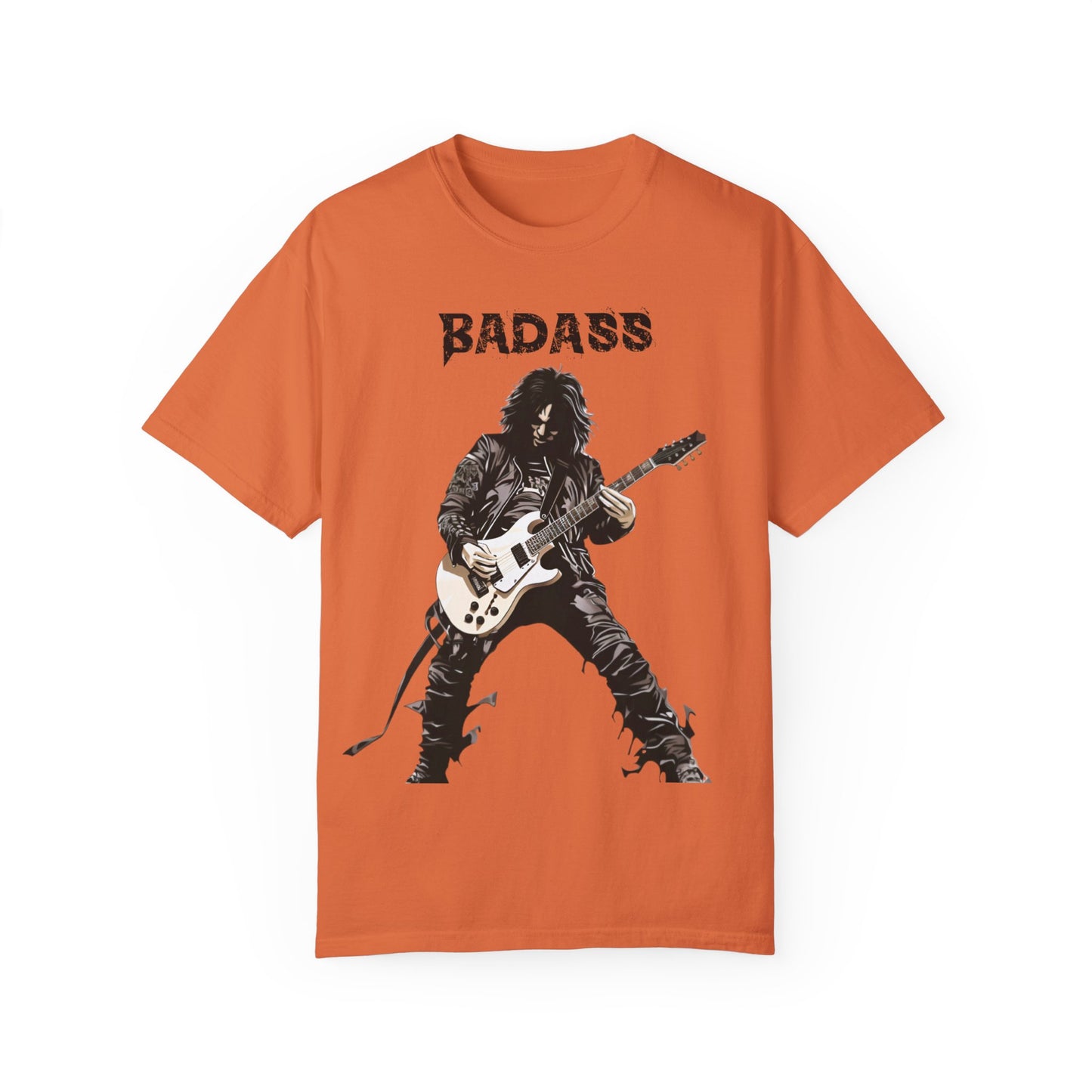 Badass Guitarist - Unisex Garment-Dyed T-shirt