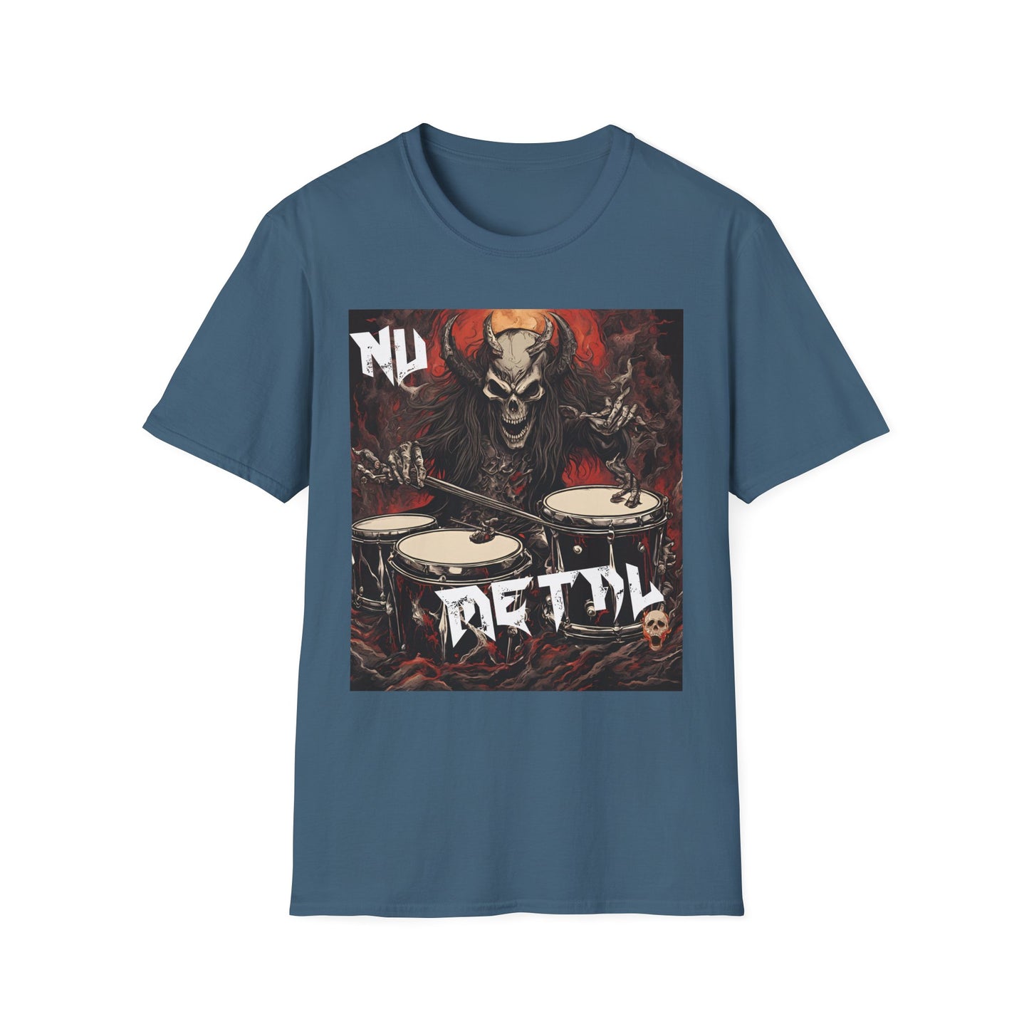 Nu Metal -  Drummer - Unisex Softstyle T-Shirt