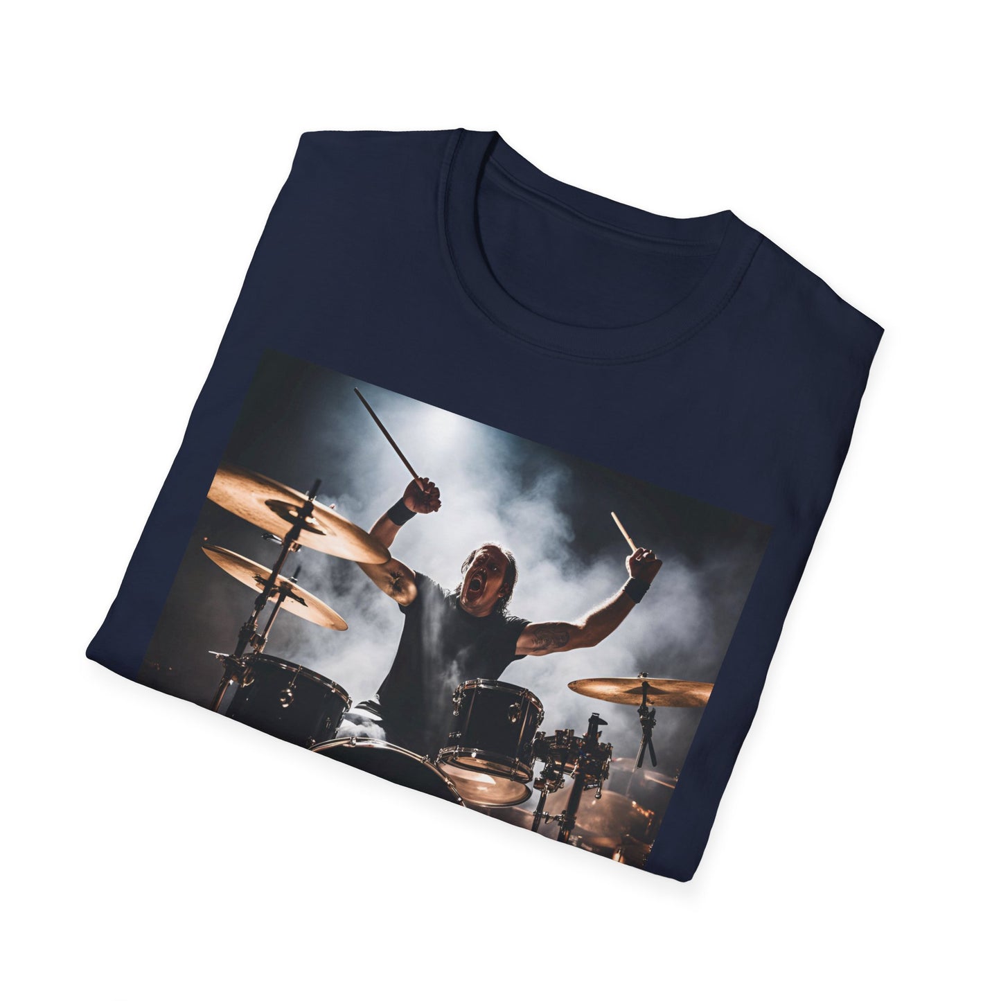 Intensity Drummer - Unisex Softstyle T-Shirt