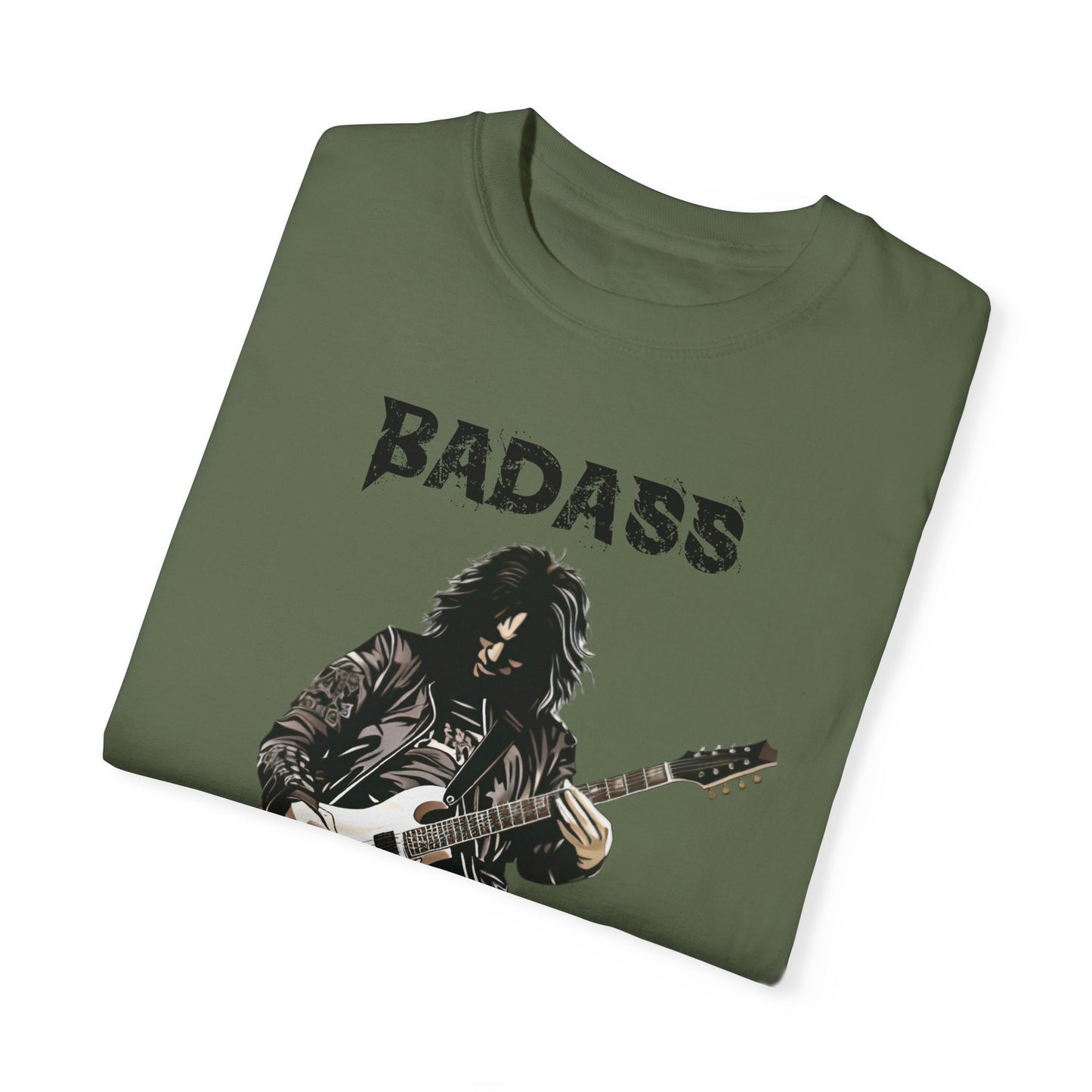 Badass Guitarist - Unisex Garment-Dyed T-shirt